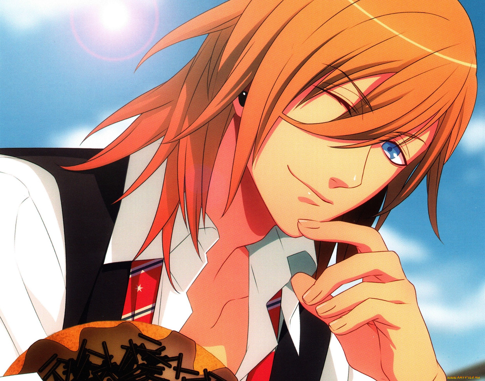 аниме, uta, no, prince-sama, jinguji, ren