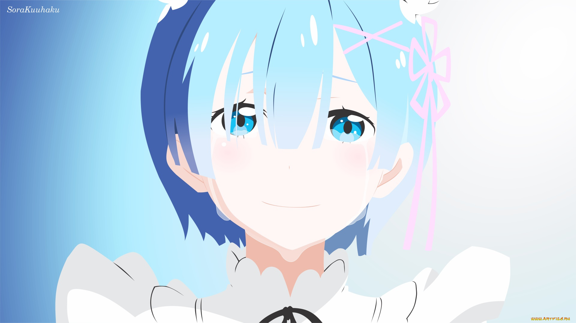 аниме, re, , zero, kara, hajimeru, isekai, seikatsu, фон, взгляд, девушка