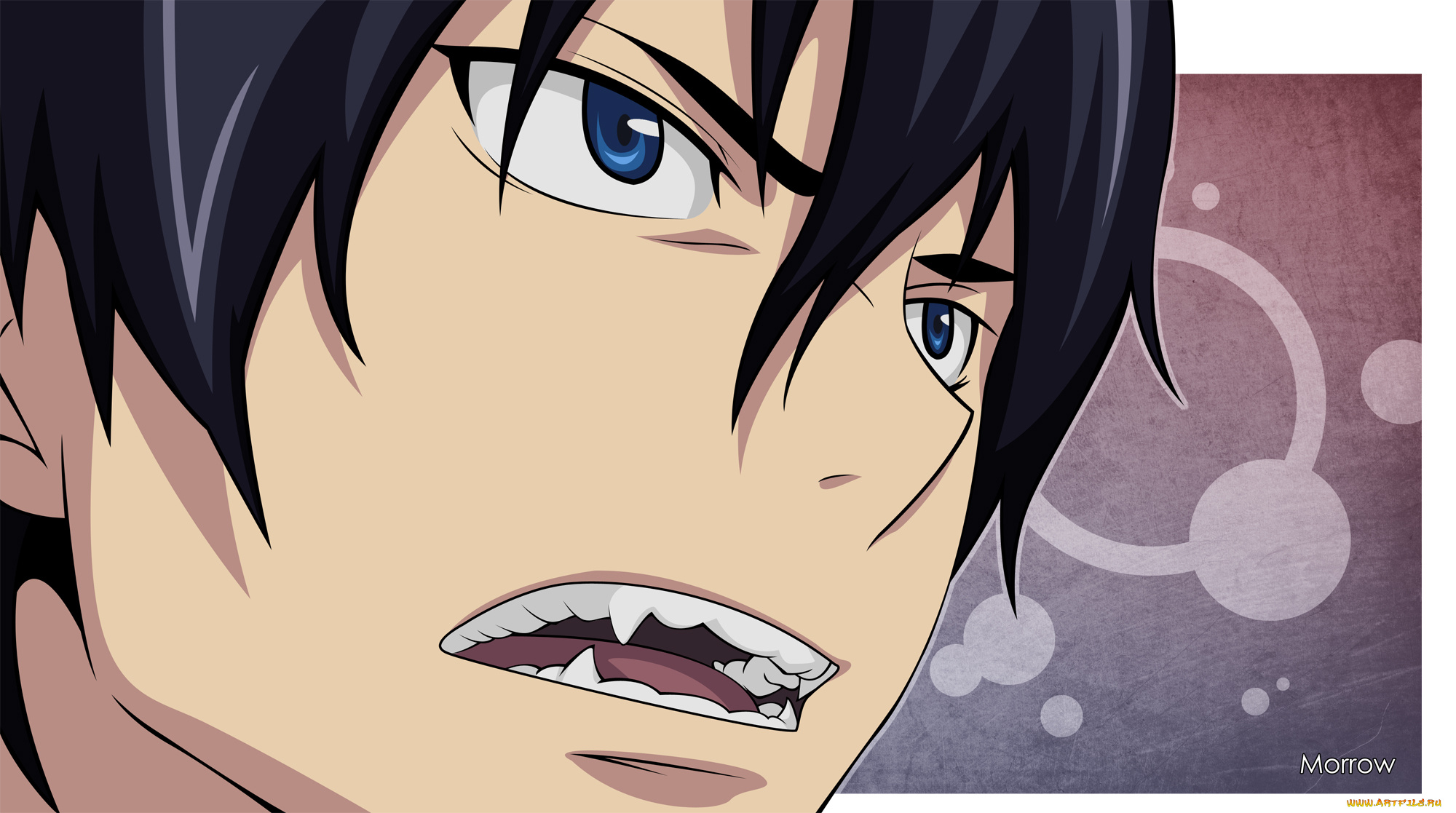 аниме, ao, no, exorcist, okumura, rin