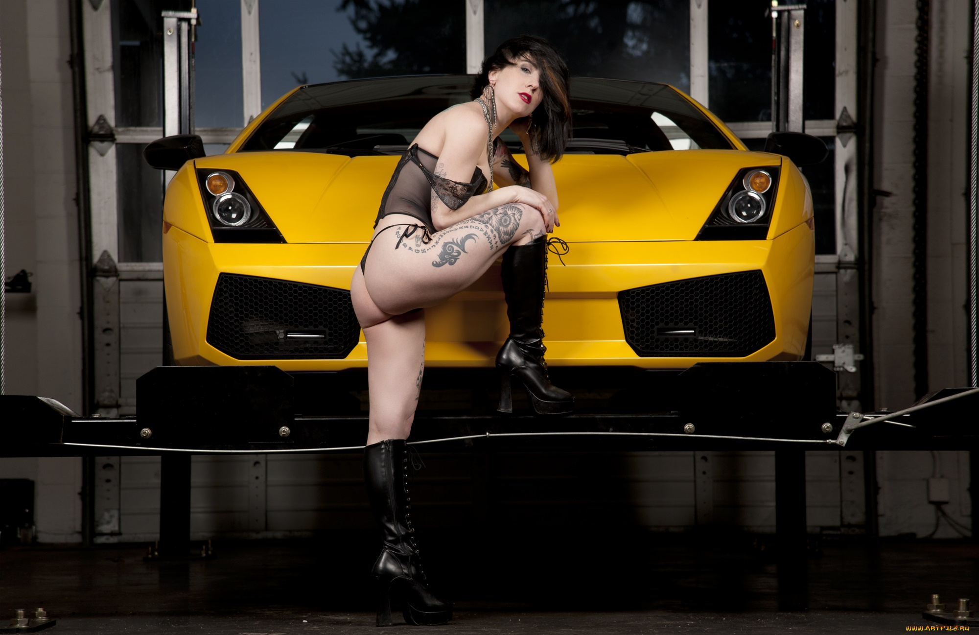 автомобили, -авто, с, девушками, девушка, фон, автомобиль, взгляд