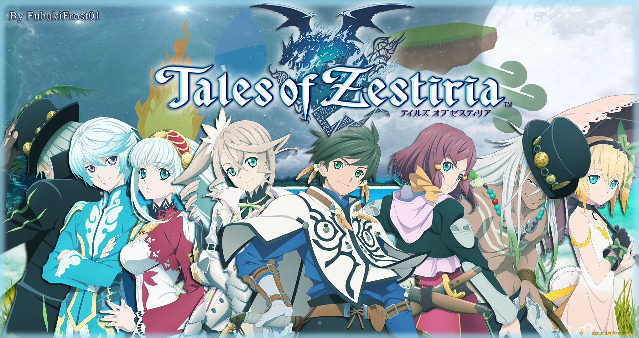 аниме, tales, of, zestiria, персонаж