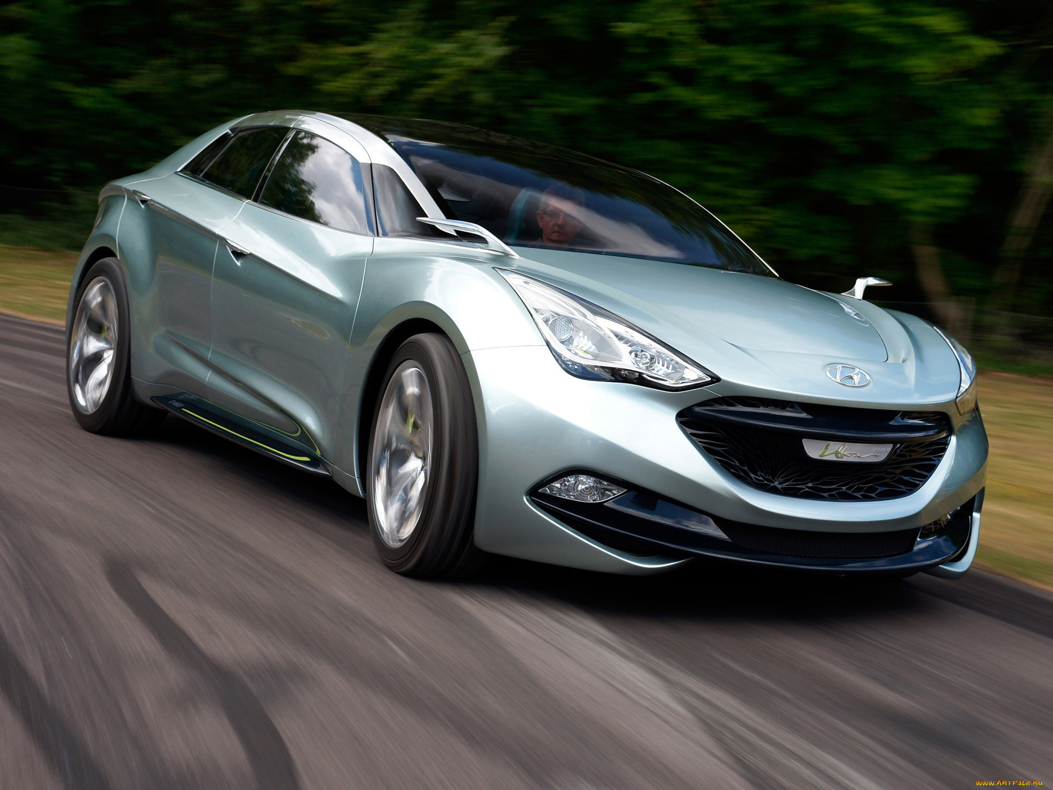 hyundai, i-flow, concept, 2010, автомобили, hyundai, i-flow, concept, 2010