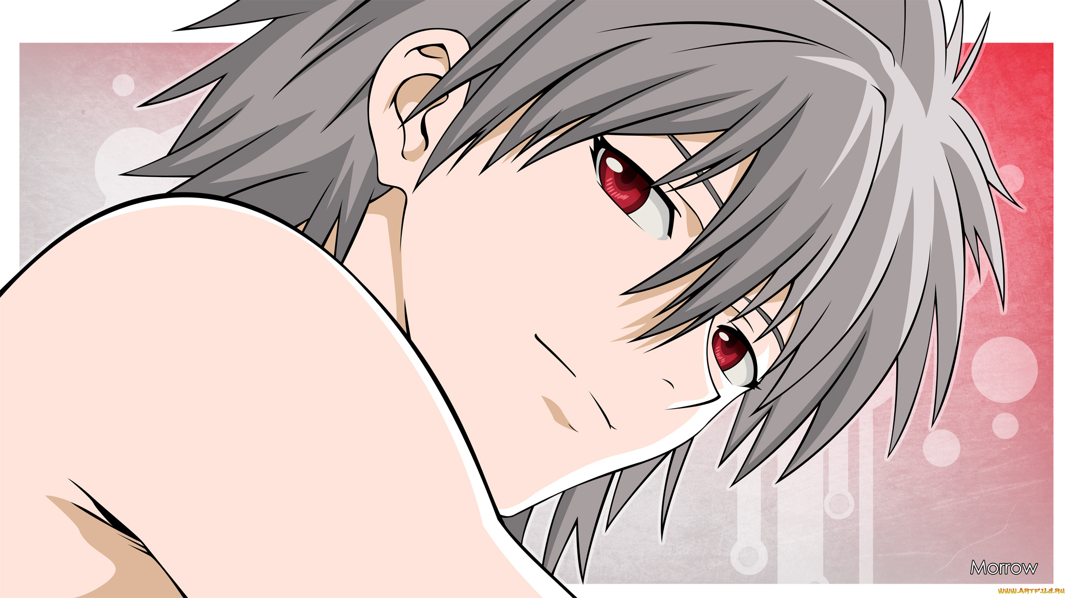 аниме, evangelion, nagisa, kaworu