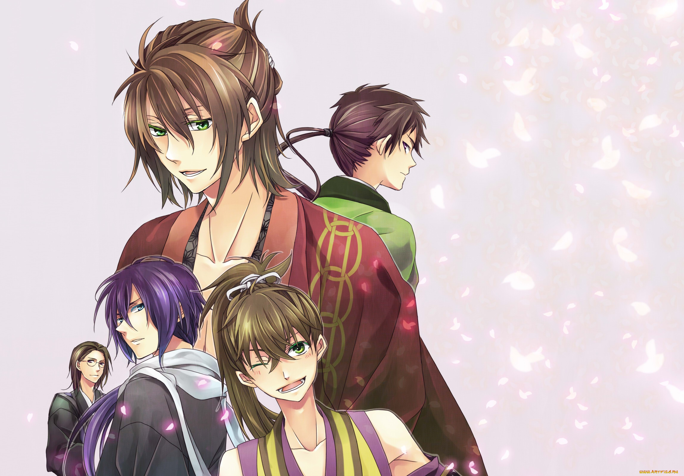 аниме, hakuouki, shinsengumi, kitan