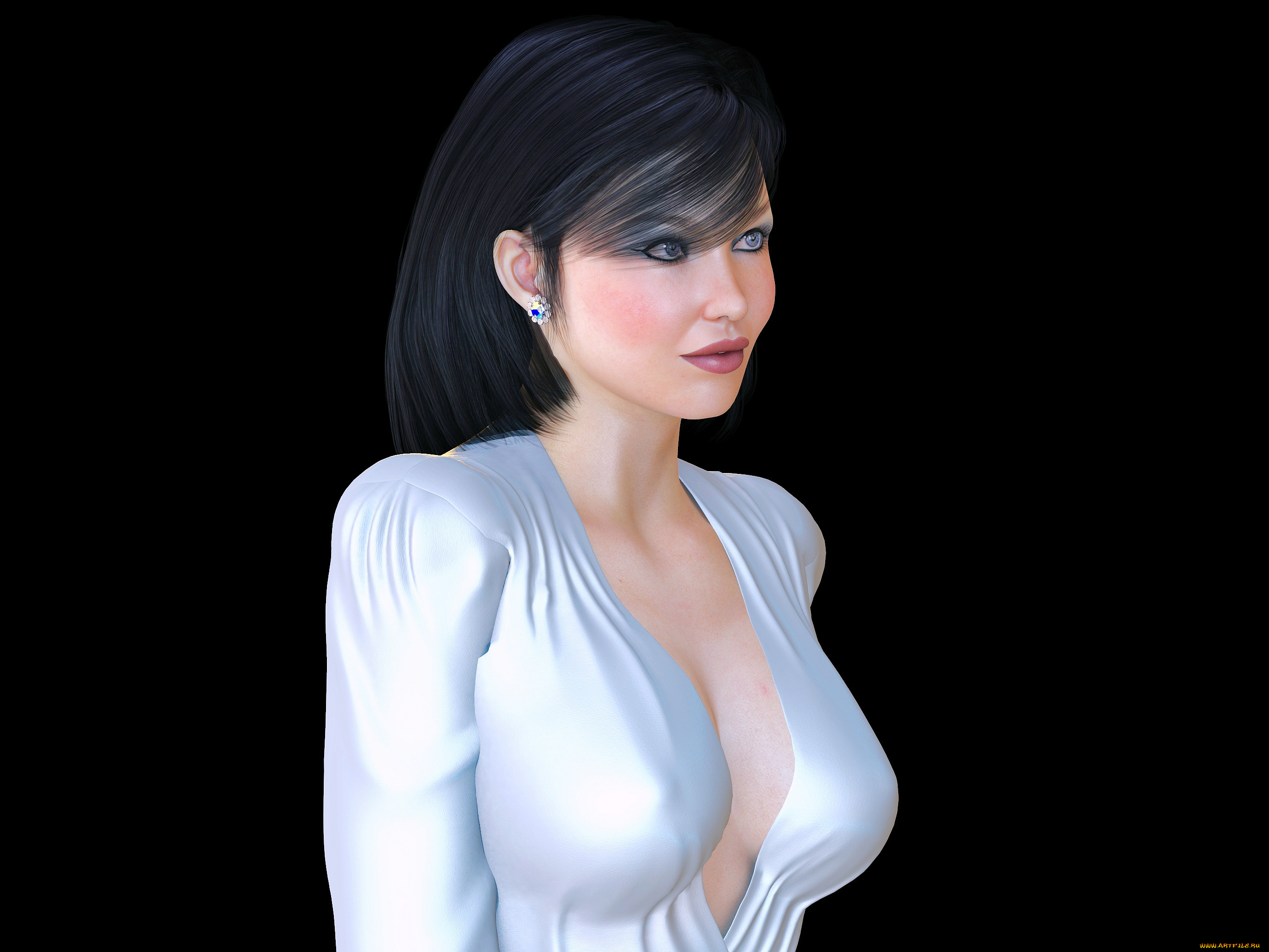 3д, графика, люди, , people, фон, девушка, взгляд