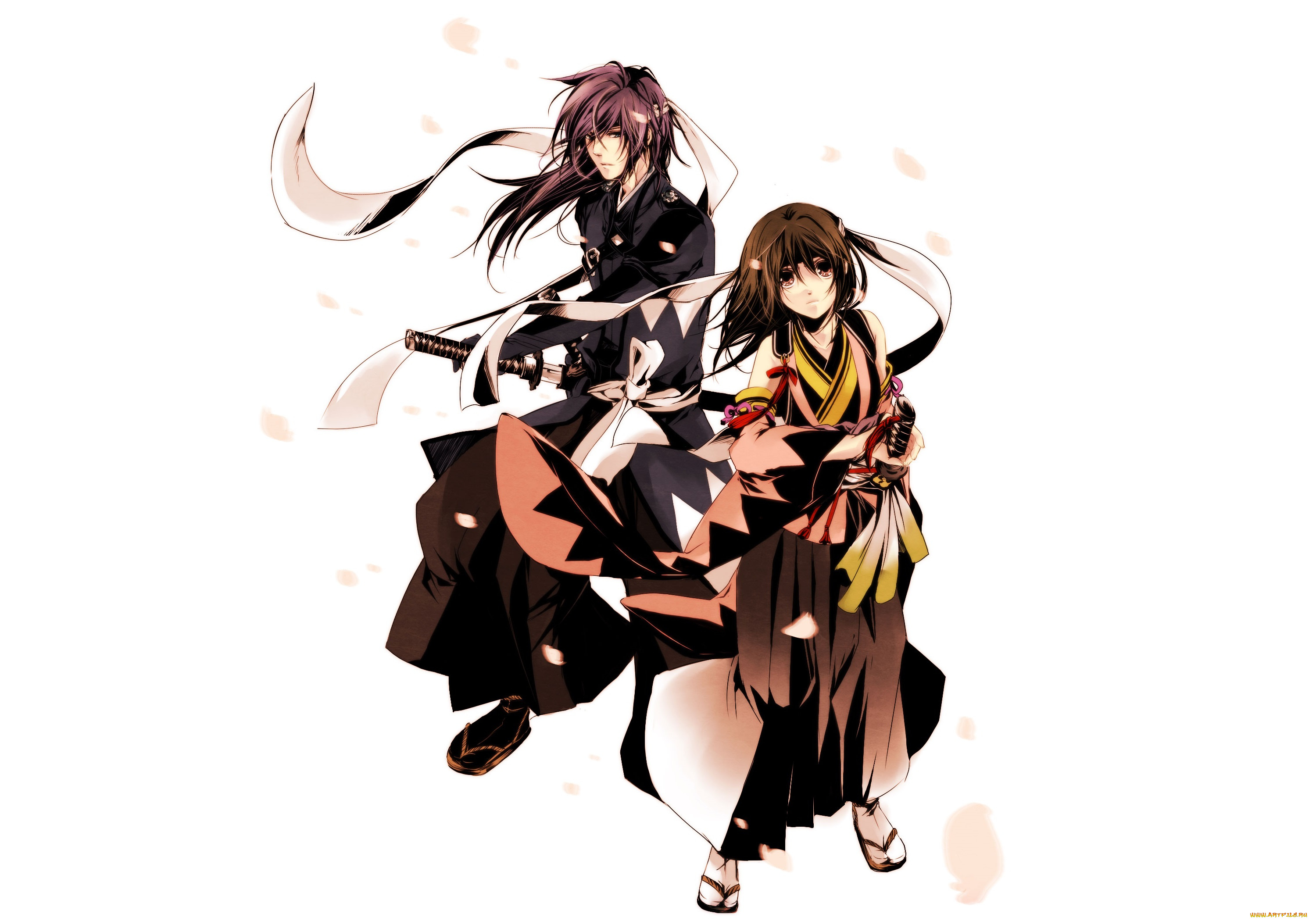 аниме, hakuouki, shinsengumi, kitan