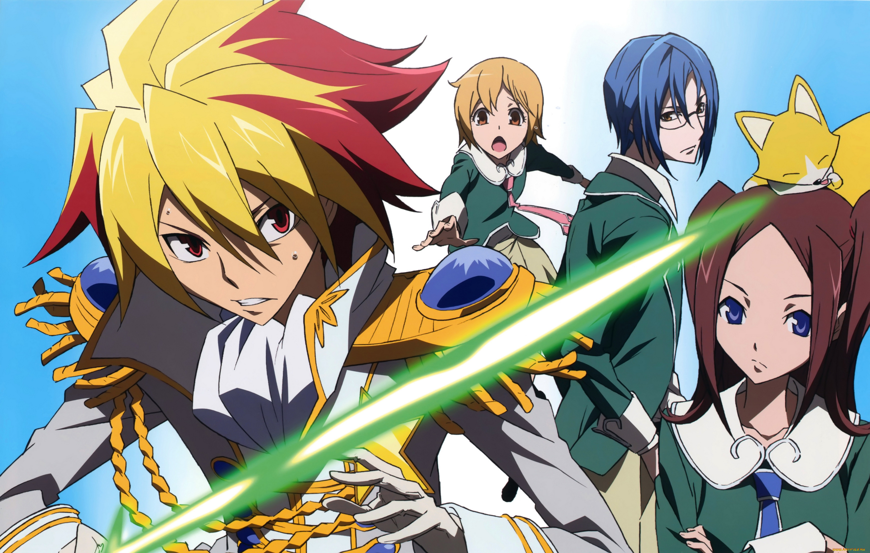 аниме, star, driver, персонажи