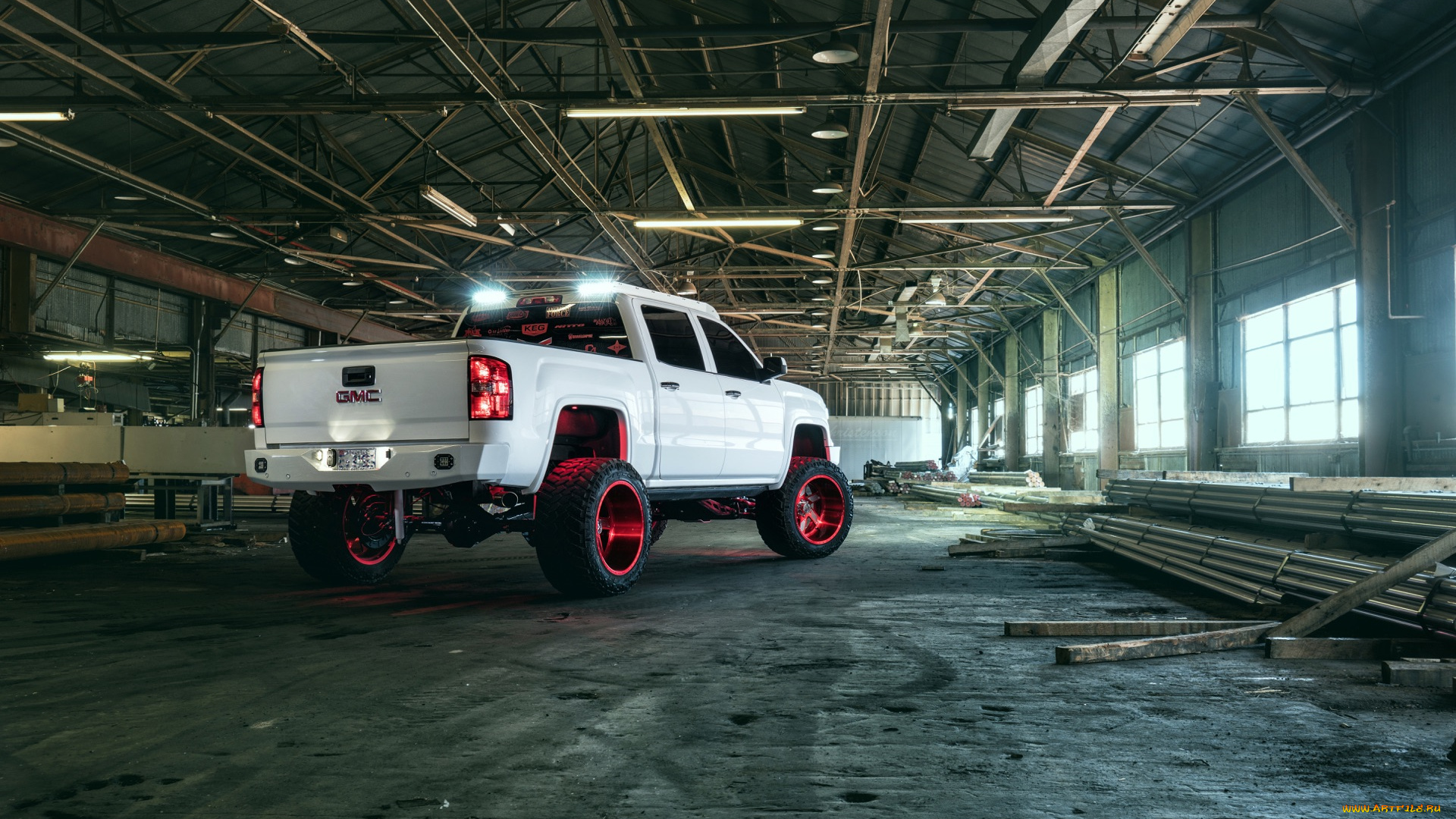 автомобили, custom, pick-up, gmc