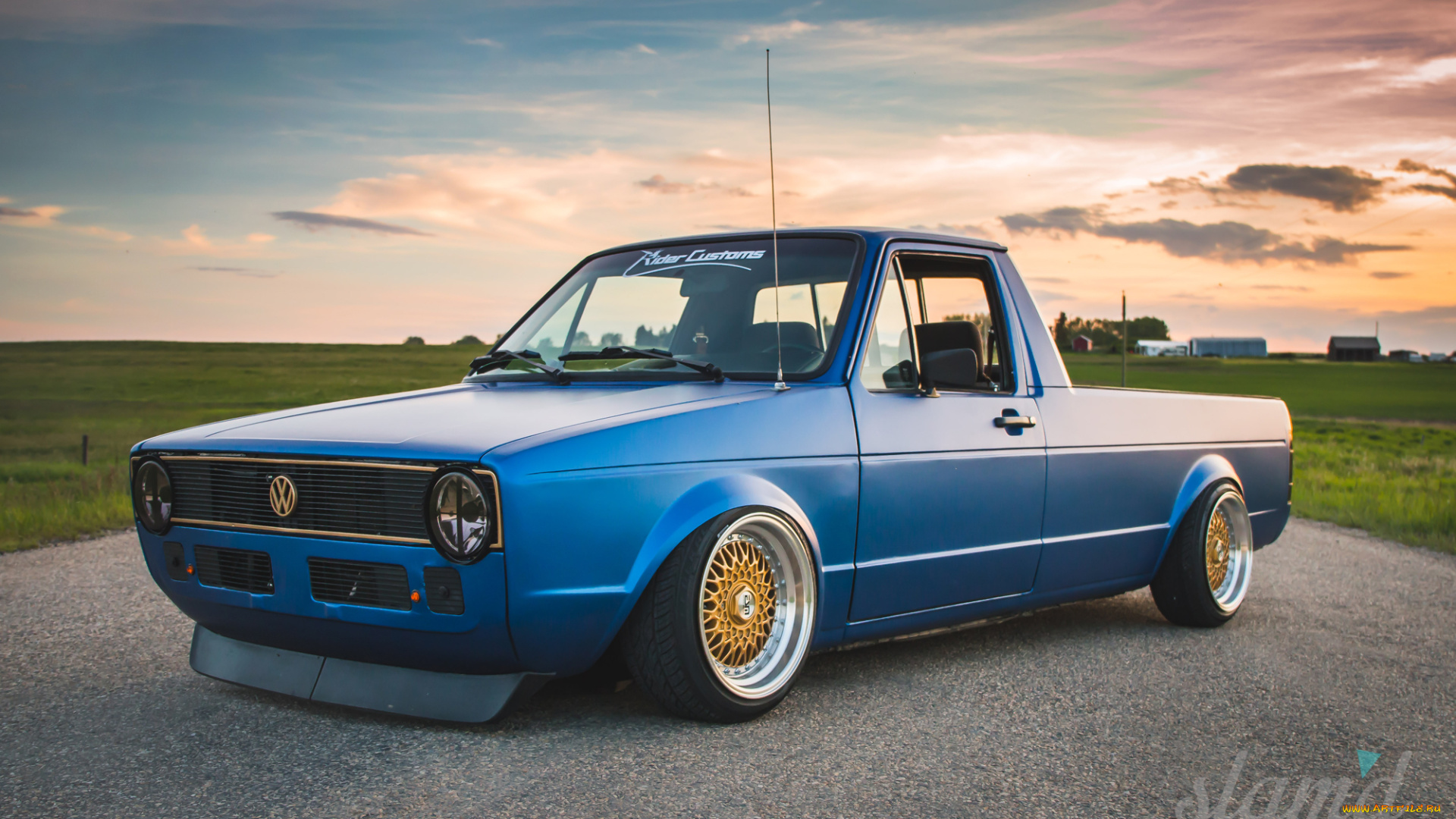 автомобили, custom, pick-up, vw