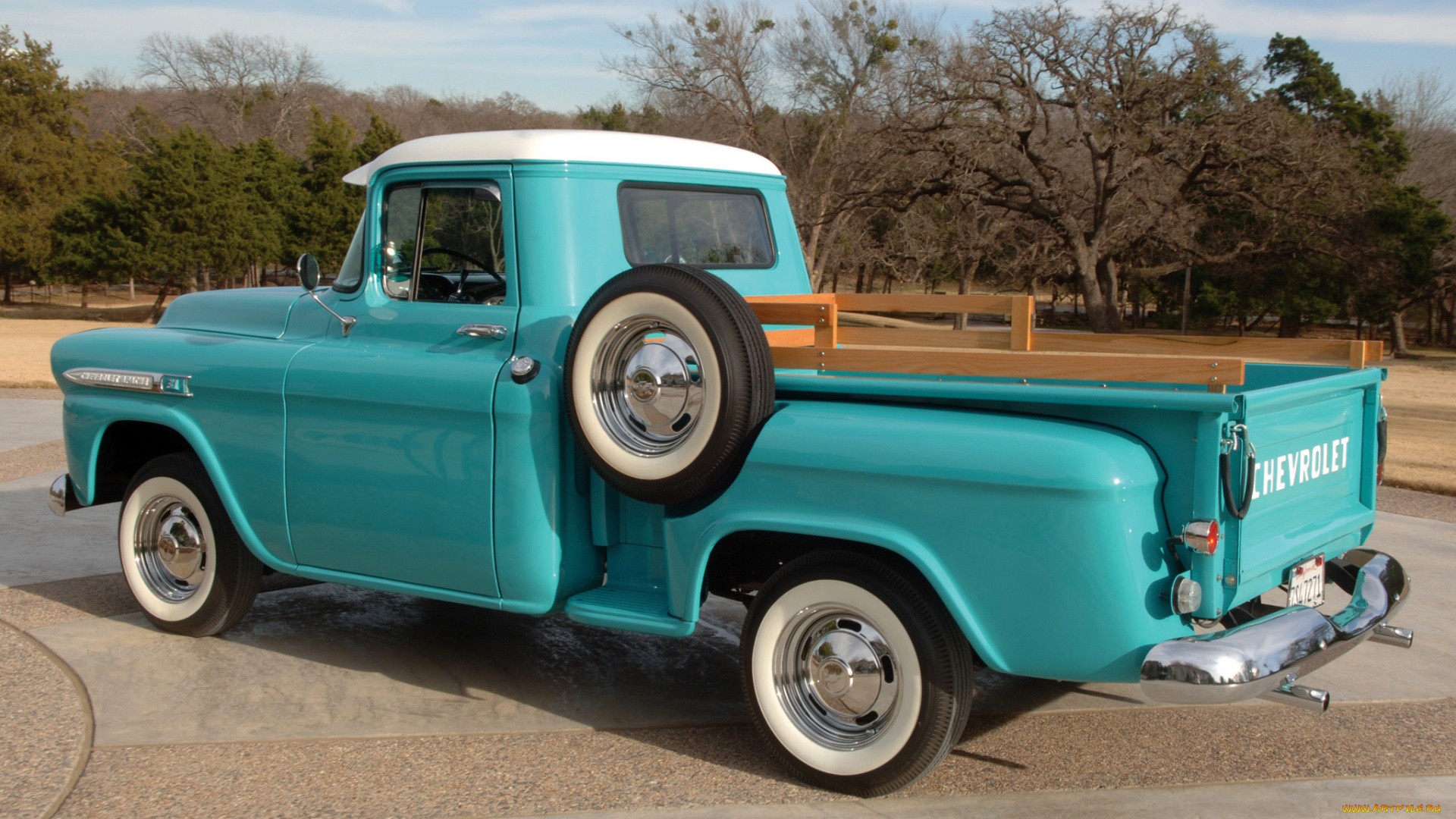 chevrolet, apache, 31, stepside, 1959, автомобили, chevrolet, apache, 31, stepside, 1959