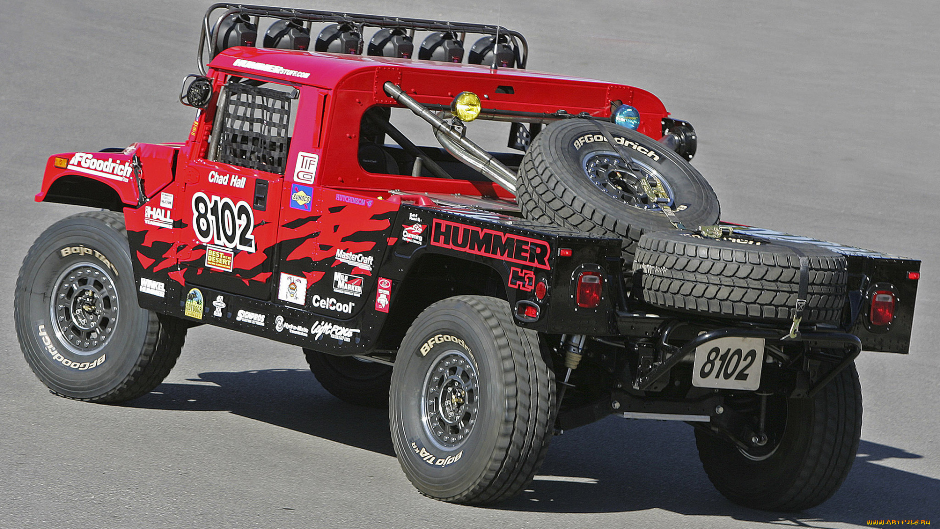 hummer, h1, alpha, race, truck, 2006, автомобили, hummer, 2006, truck, alpha, race, h1, красный