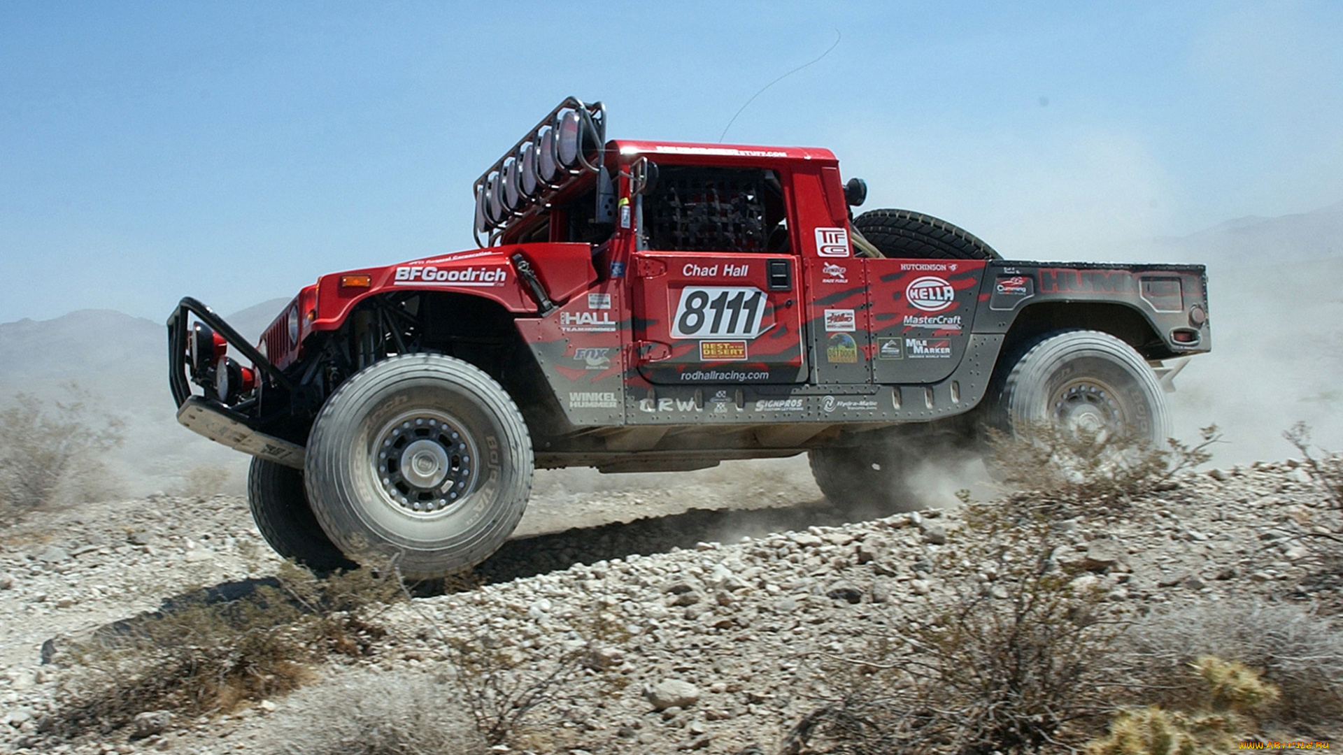 hummer, h1, alpha, race, truck, 2006, автомобили, hummer, h1, race, alpha, красный, 2006, truck