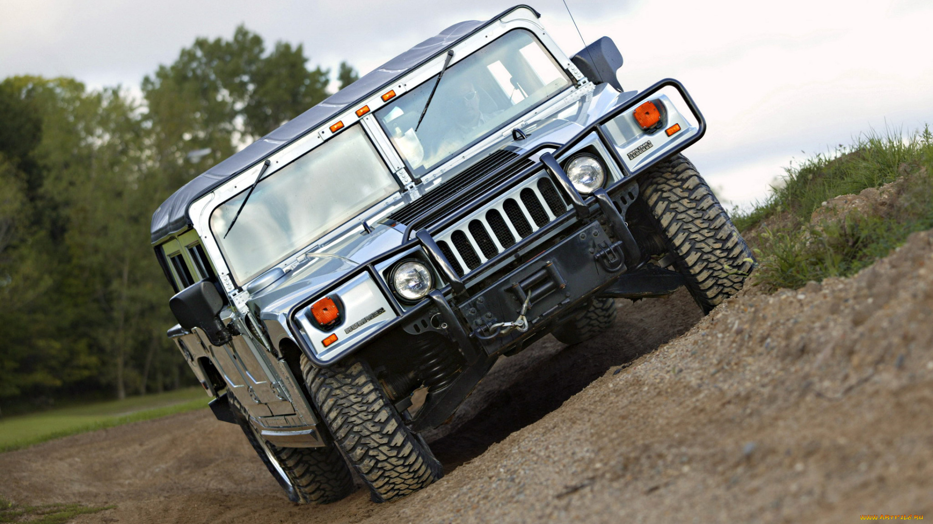 hummer, h1, convertible, 1992, автомобили, hummer, convertible, h1, 1992, серый