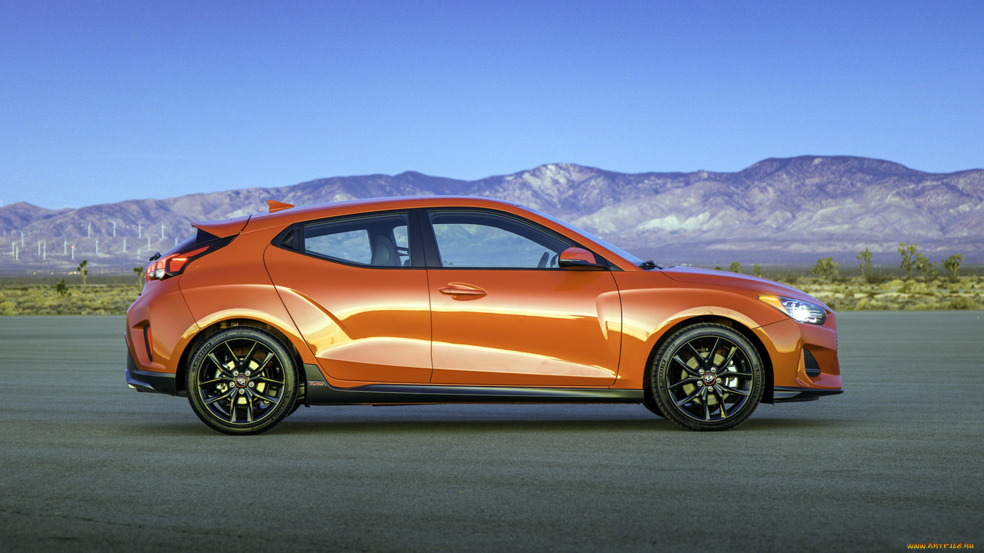 hyundai, veloster, turbo, 2019, автомобили, hyundai, оранжевый, 2019, turbo, veloster