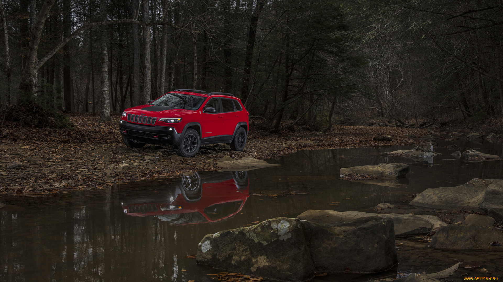jeep, cherokee, trailhawk, 2019, автомобили, jeep, red, 2019, trailhawk, cherokee