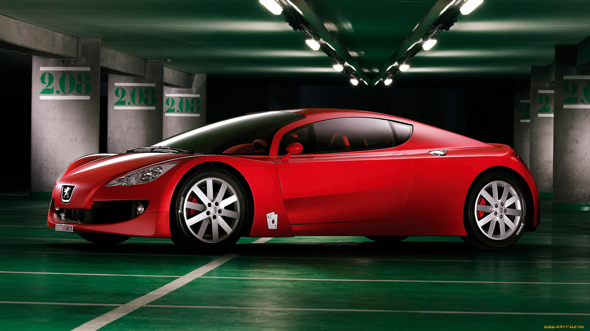 peugeot, rc, diamonds, concept, 2002, автомобили, peugeot, concept, 2002, diamonds, rc