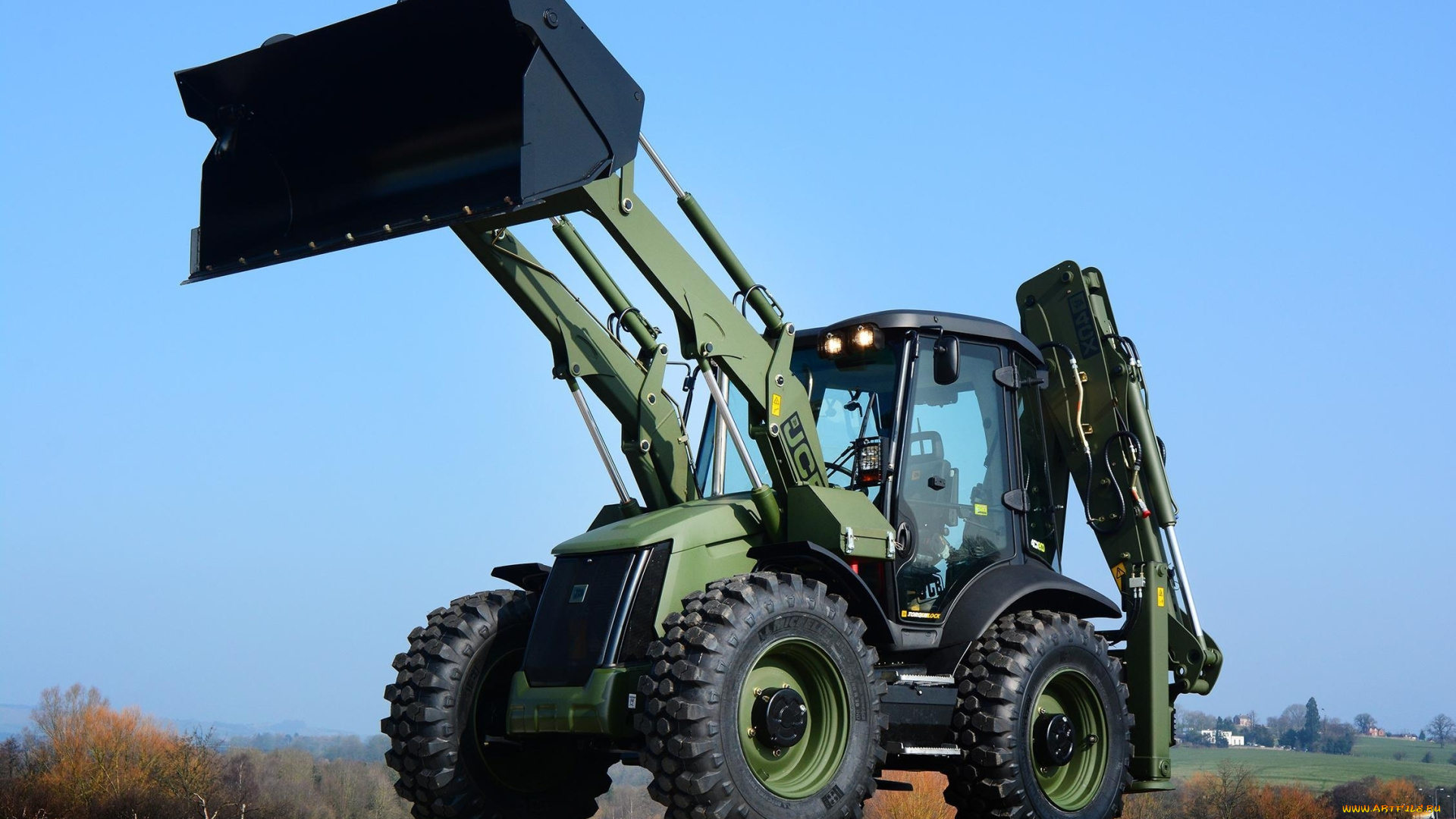 техника, тракторы, jcb