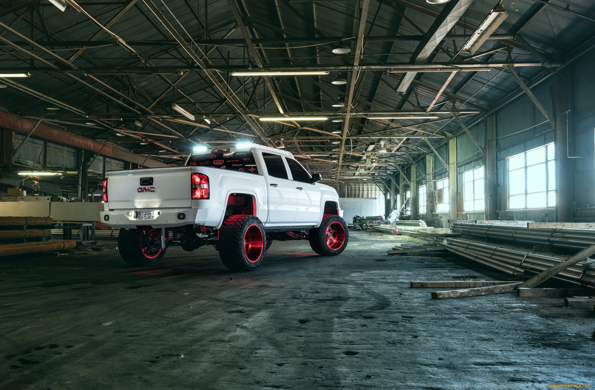 автомобили, custom, pick-up, gmc