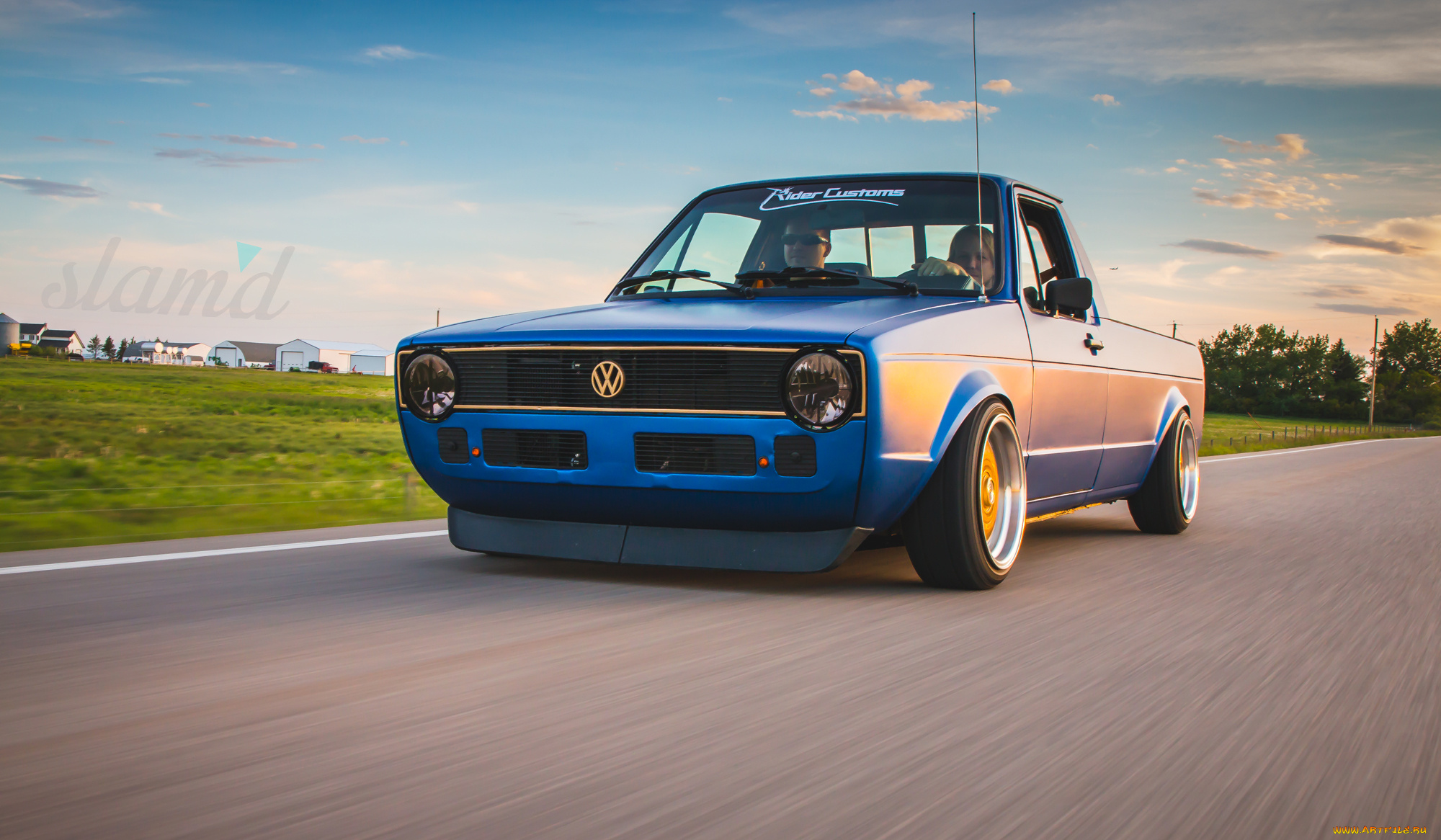 автомобили, custom, pick-up, vw