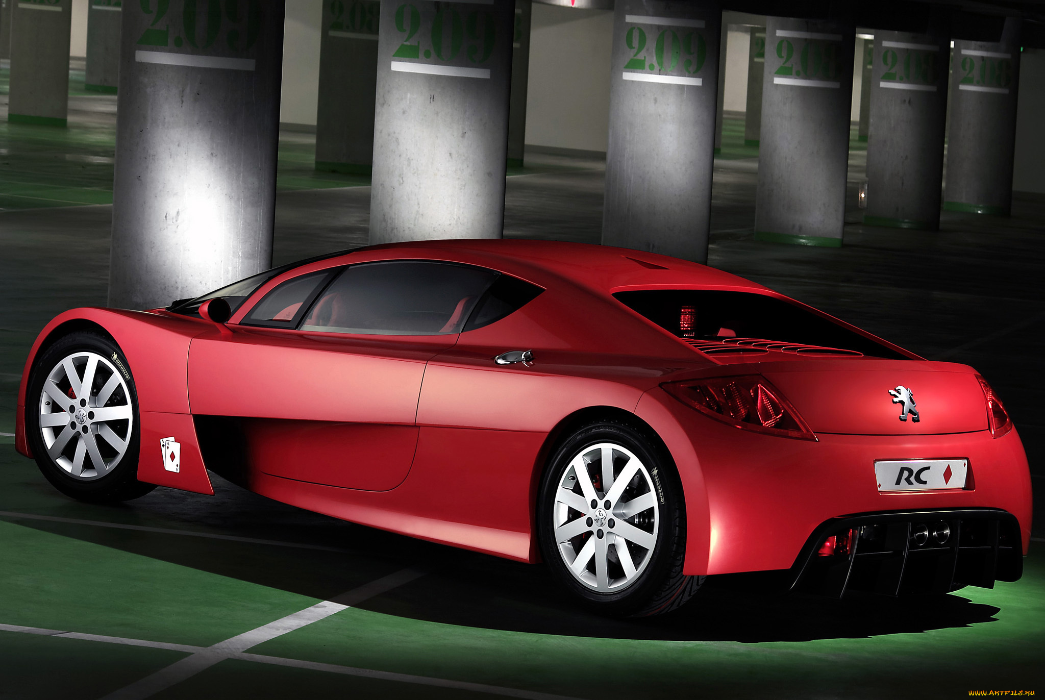 peugeot, rc, diamonds, concept, 2002, автомобили, peugeot, concept, rc, diamonds, 2002