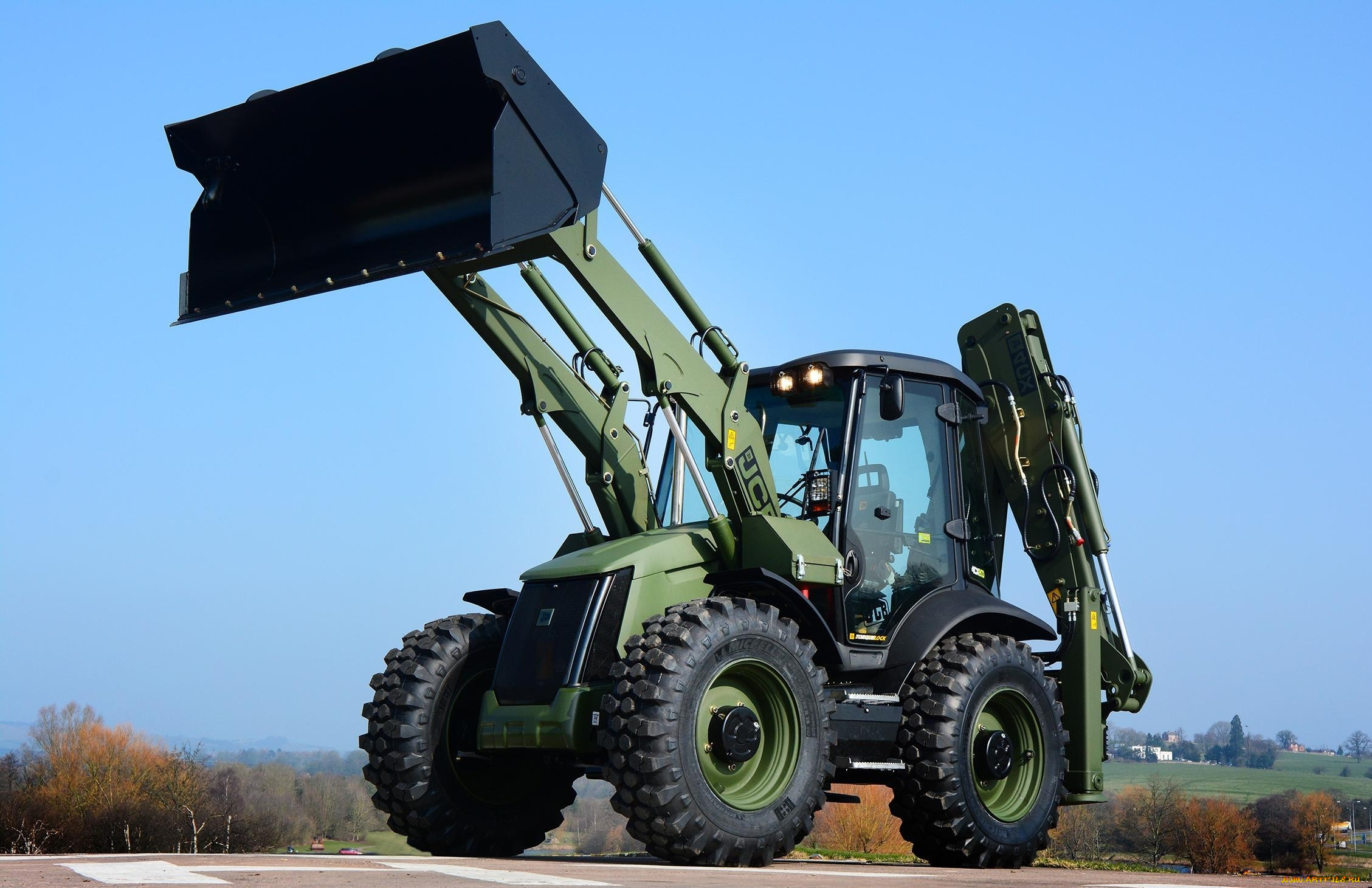 техника, тракторы, jcb