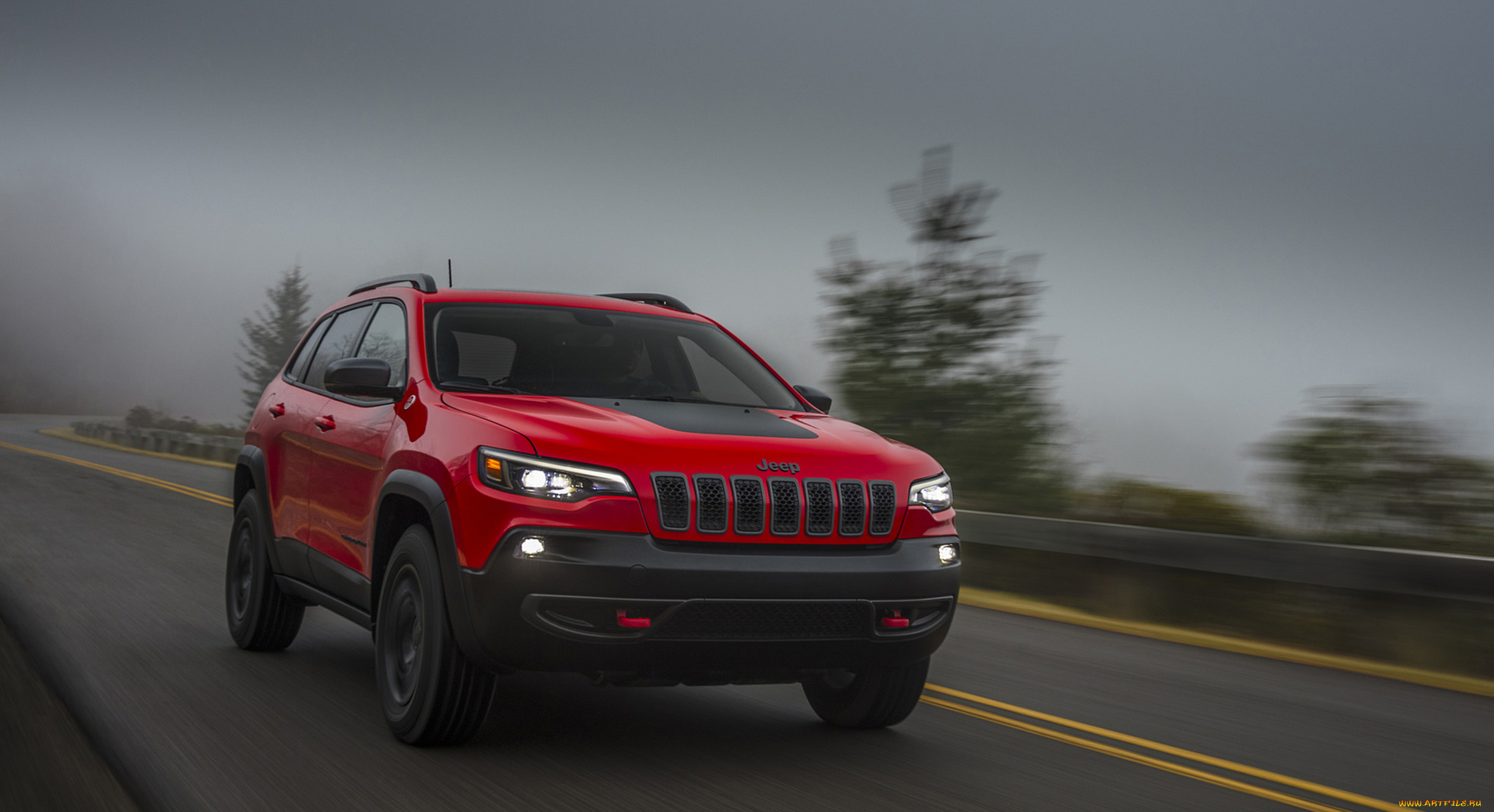 jeep, cherokee, trailhawk, 2019, автомобили, jeep, red, 2019, trailhawk, cherokee