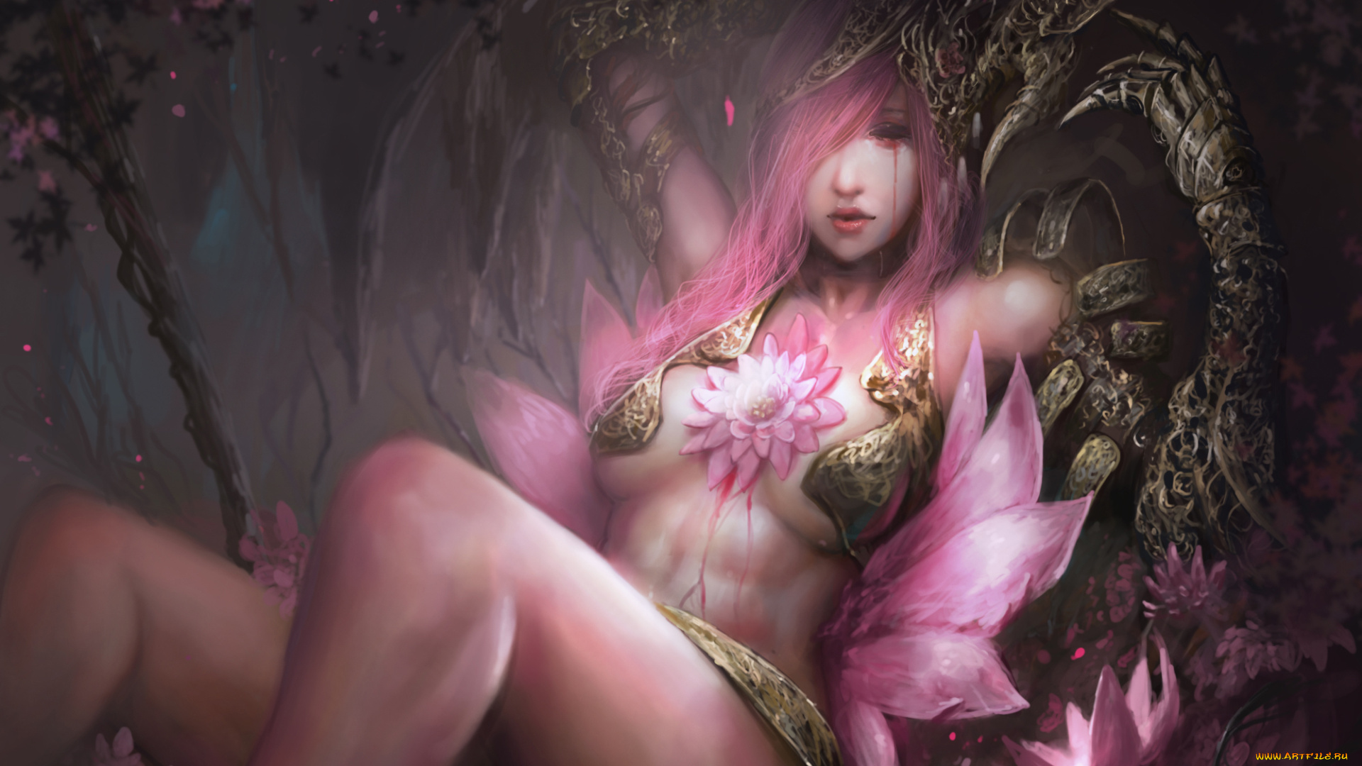 видео, игры, legend, of, the, cryptids, слеза, взгляд, фон, девушка