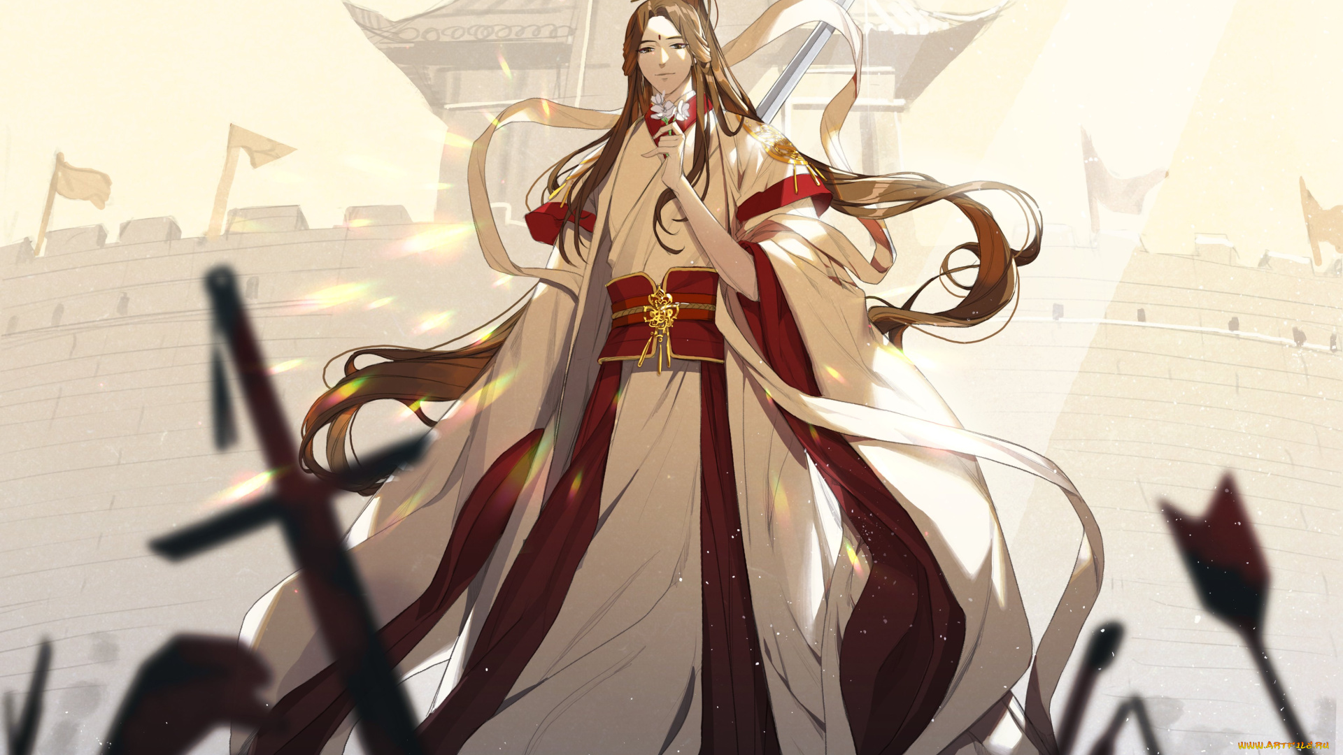 аниме, tian, guan, ci, fu, благословение, небожителей, tian, guan, ci, fu, мосян, тунсю