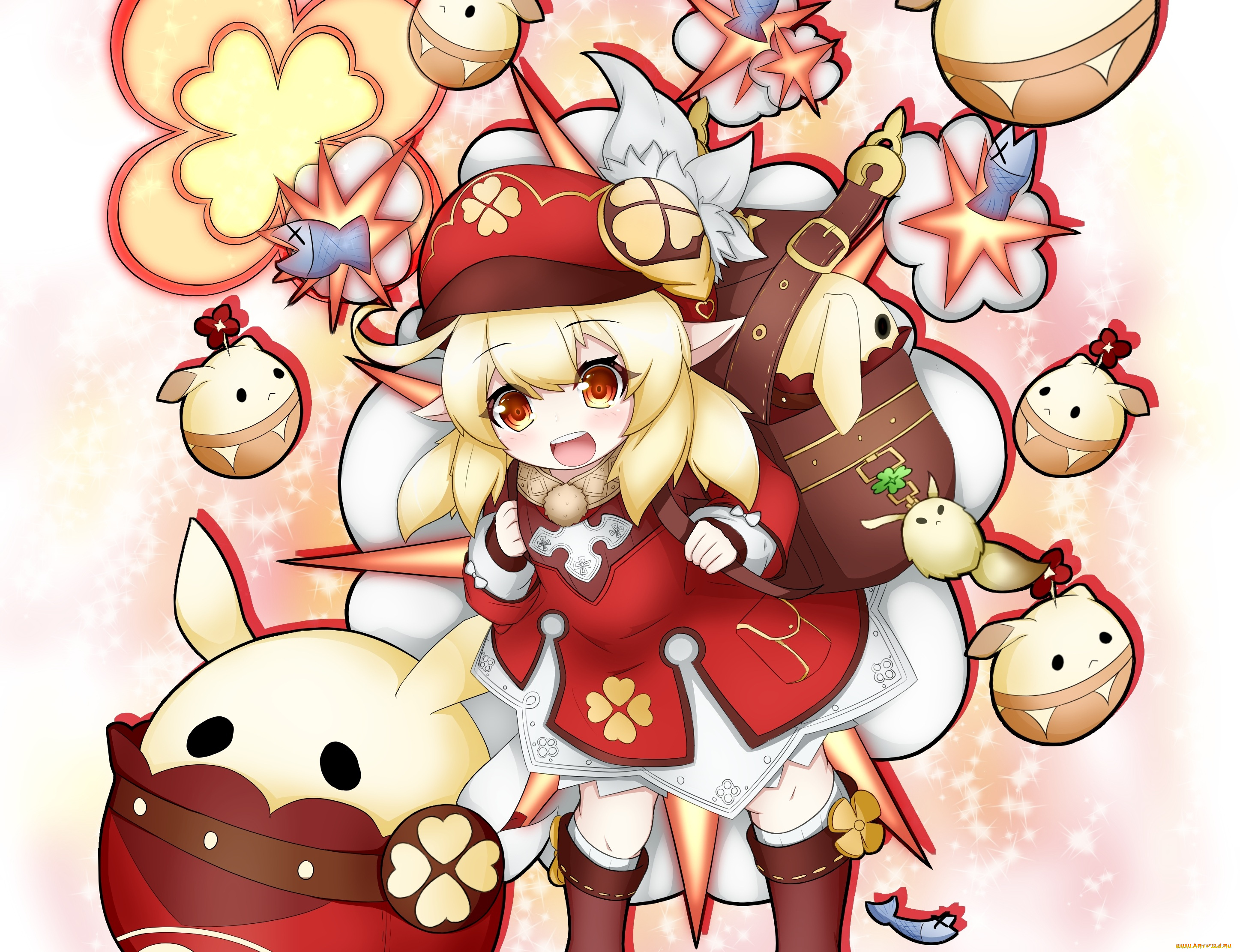 аниме, genshin, impact, genshin, impact