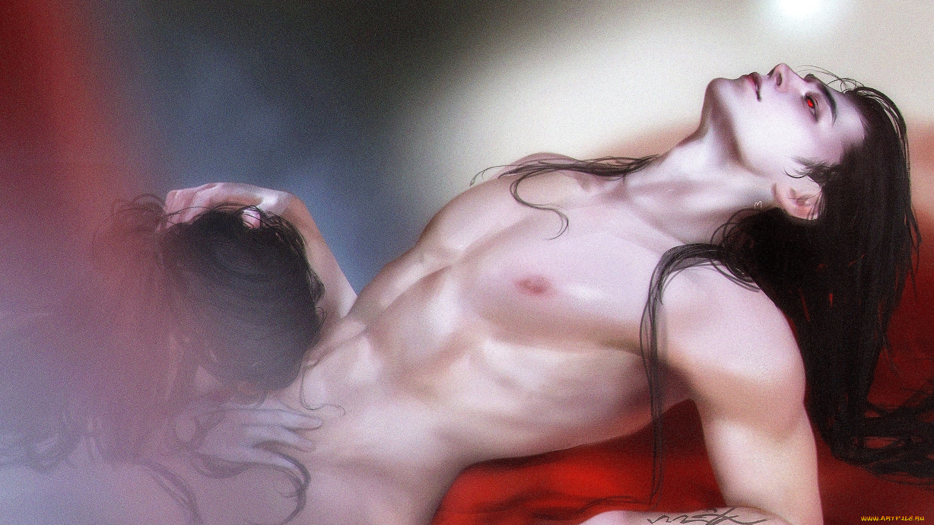 рисованное, люди, вэй, усянь