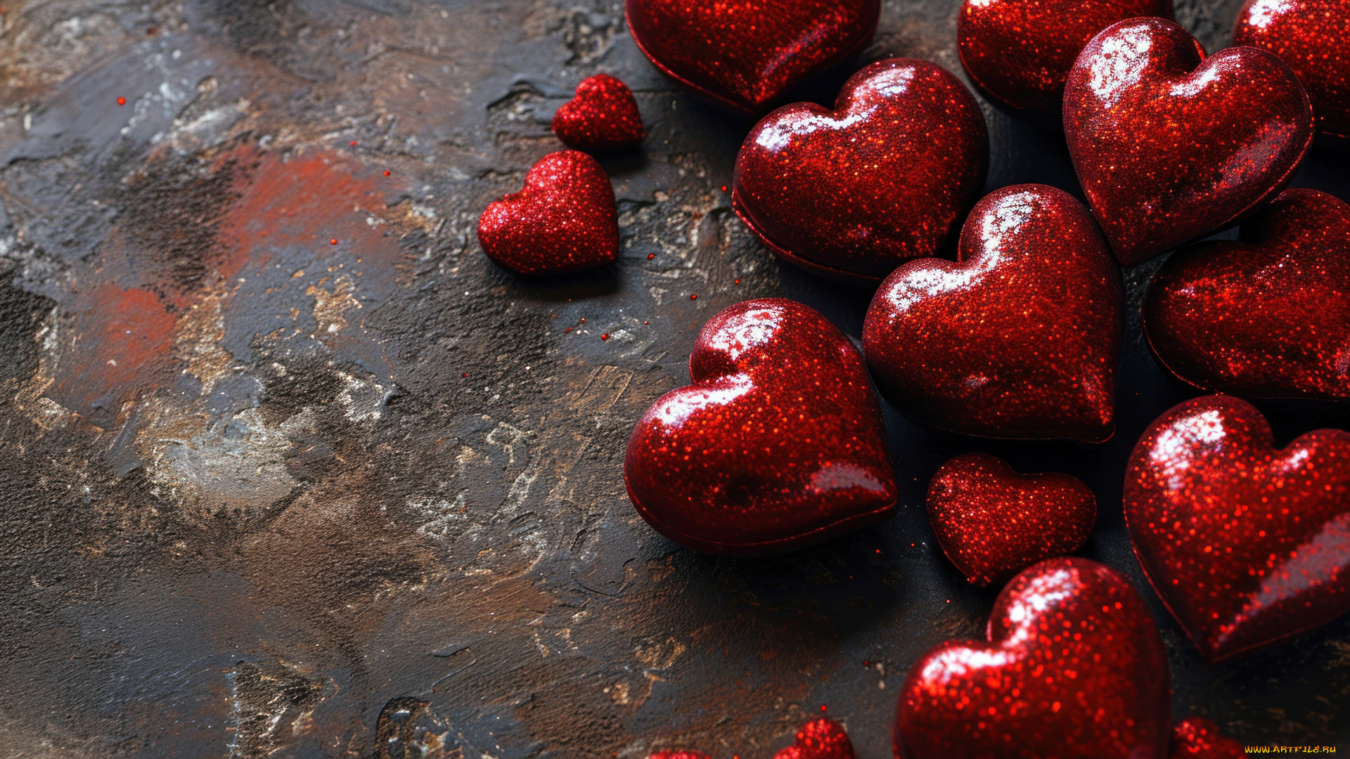 праздничные, день, святого, валентина, , сердечки, , любовь, любовь, праздник, сердце, доски, розы, букет, сердца, сердечки