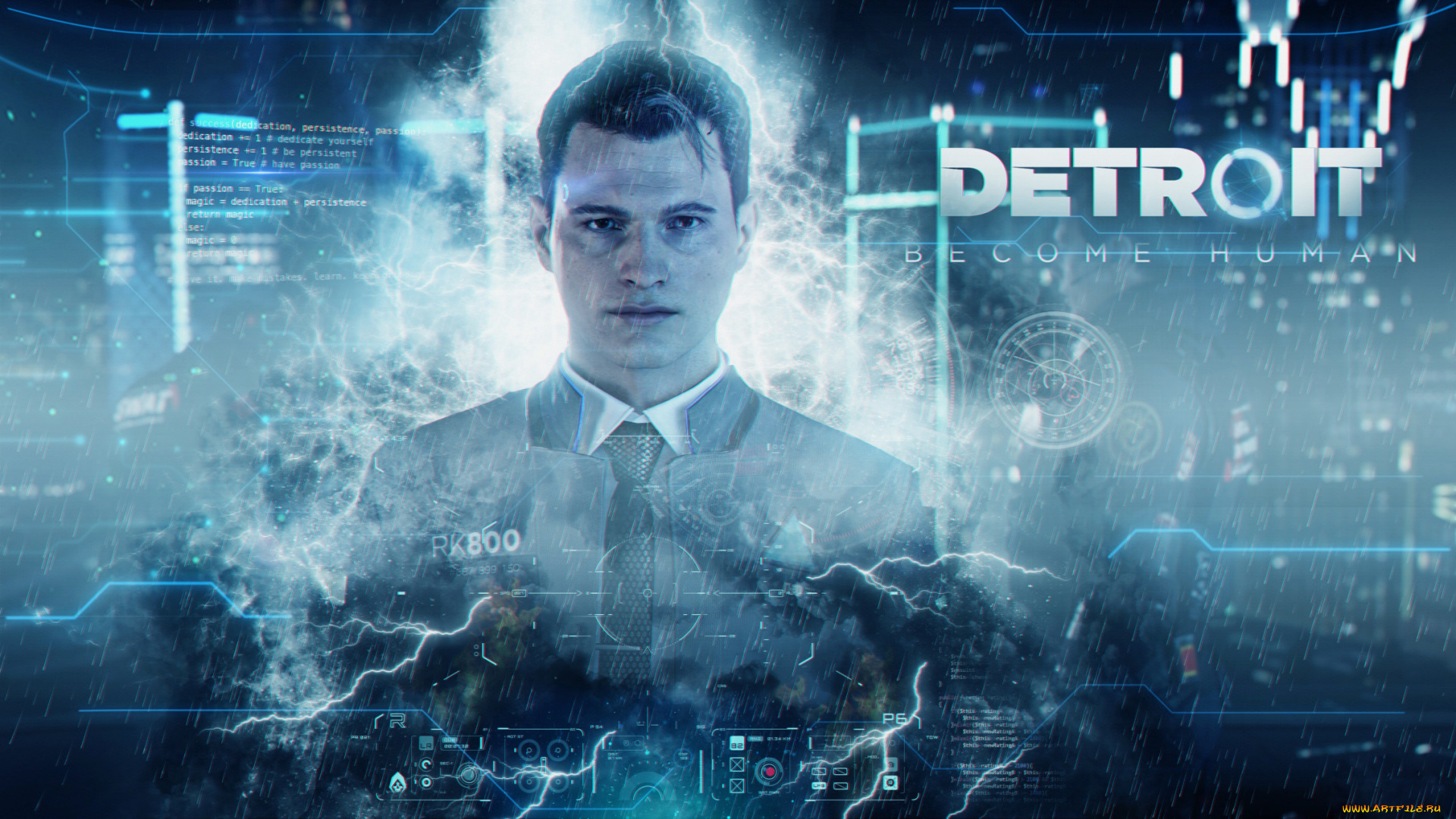 видео, игры, detroit, , become, human, connor, коннор, become, human