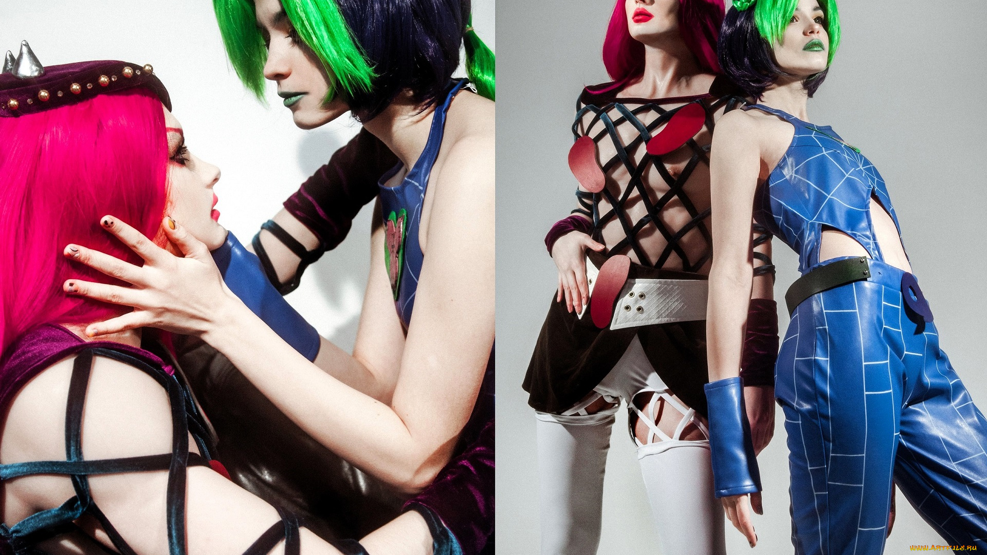 девушки, tenletters, образы, наряды, косплей, яркость