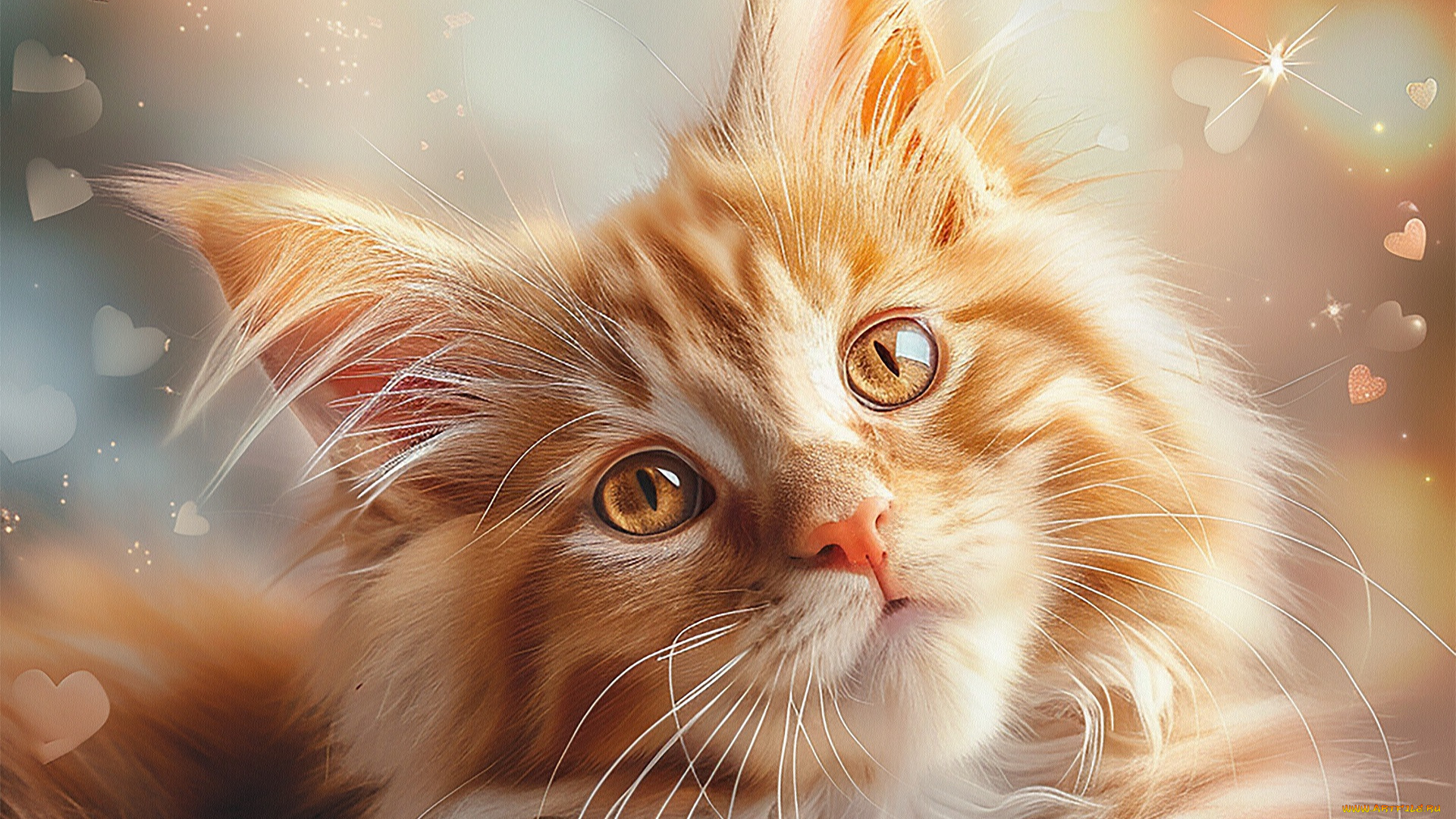 разное, компьютерный, дизайн, кот, кошка