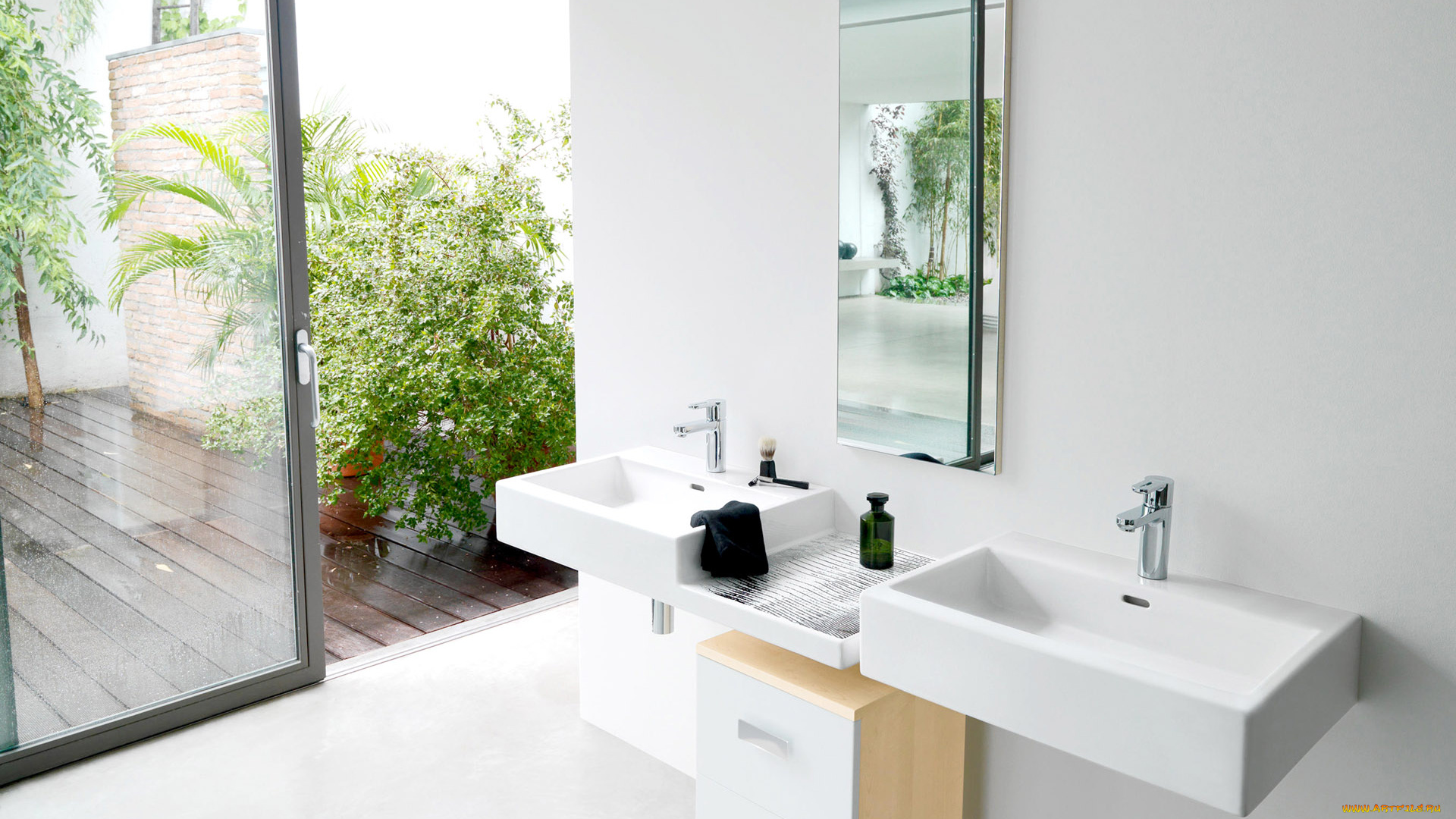 интерьер, ванная, туалетная, комнаты