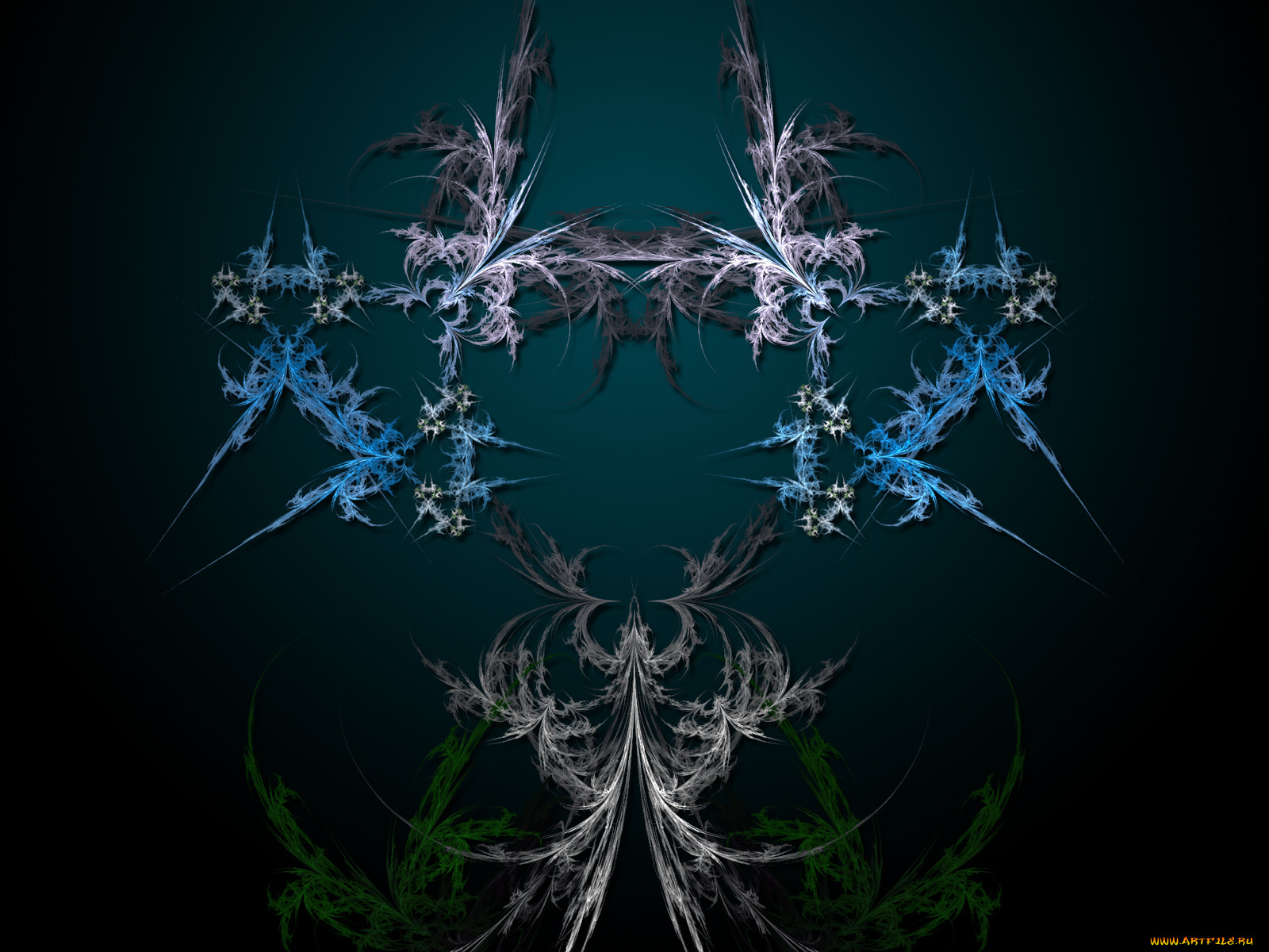 3д, графика, fractal, фракталы, цвет, фон