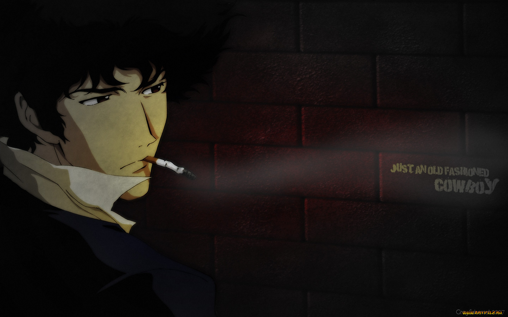 аниме, cowboy, bebop, spike