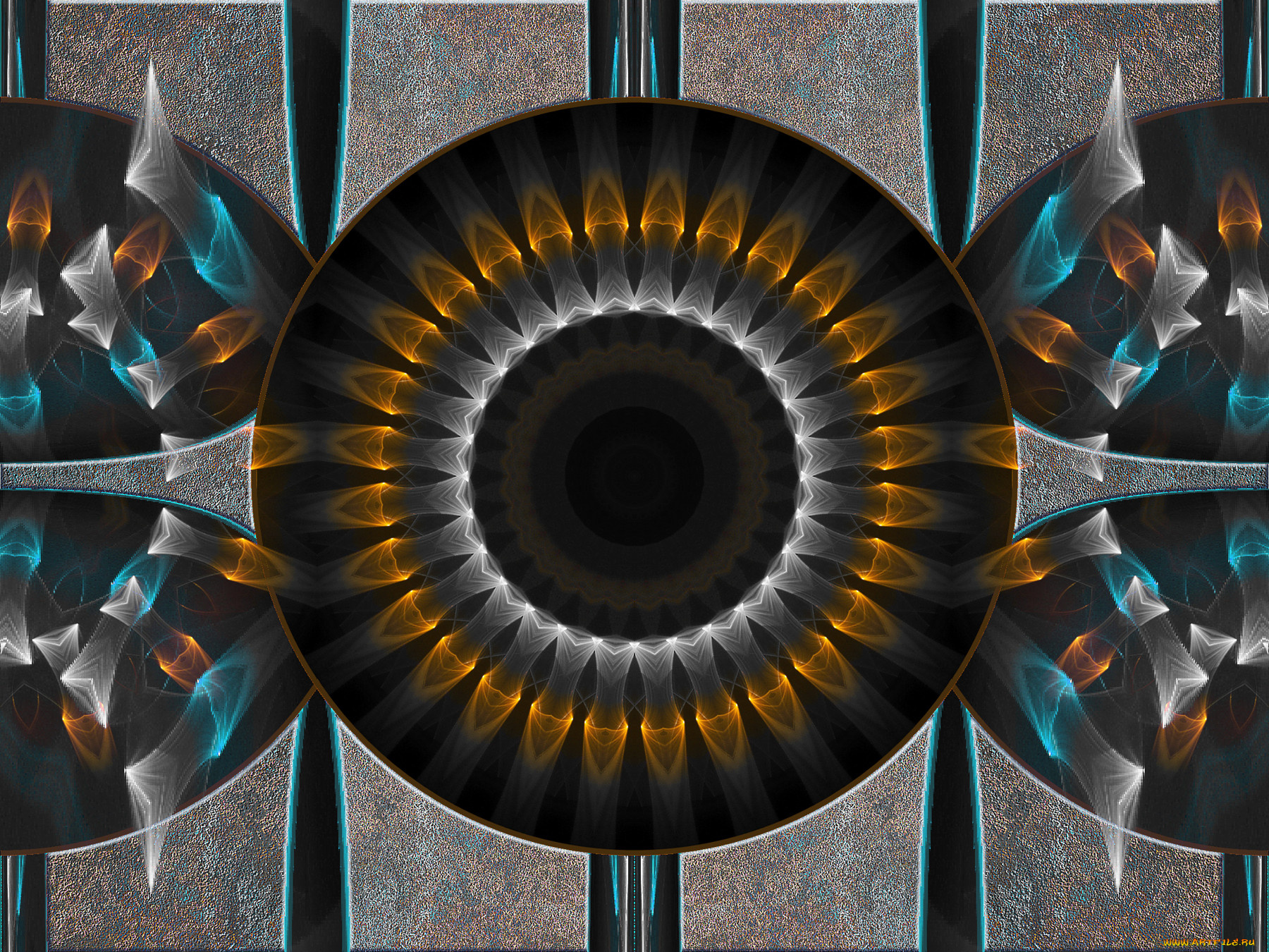 3д, графика, fractal, фракталы, фон, узор