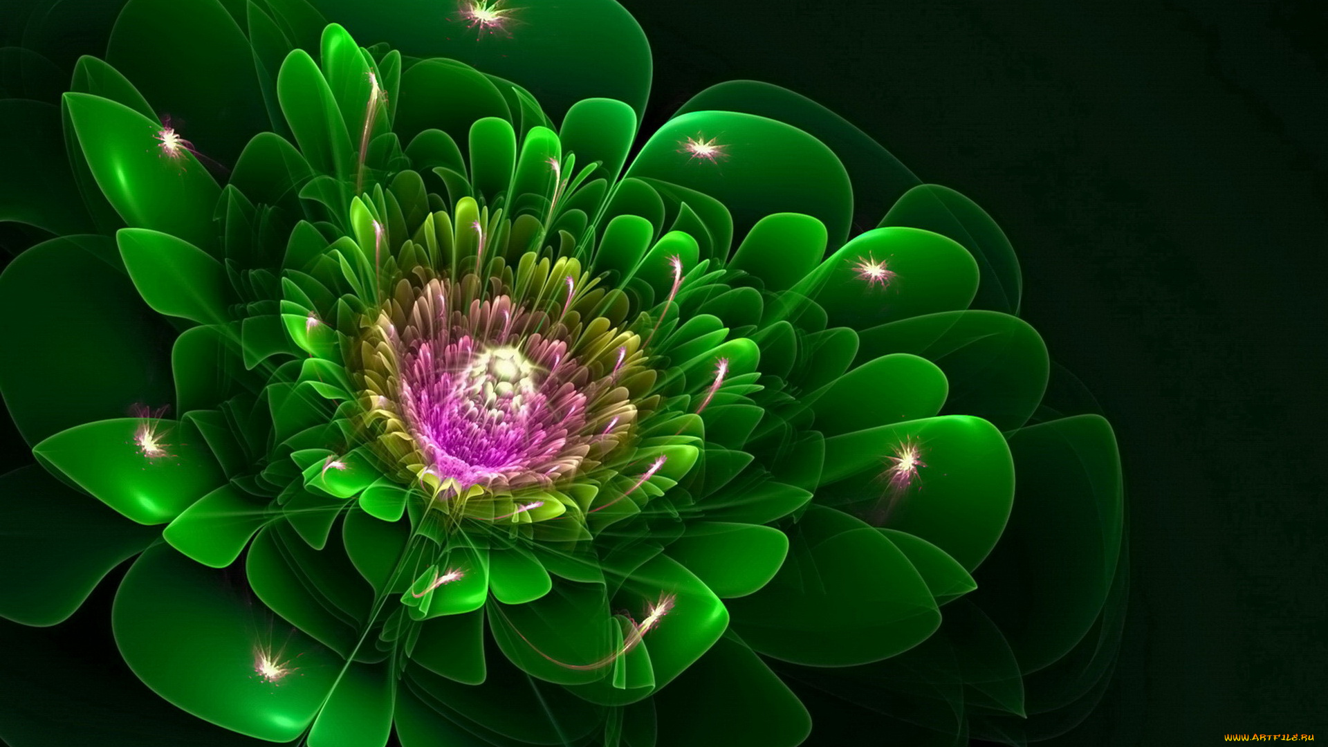 3д, графика, flowers, цветы, фон, узор