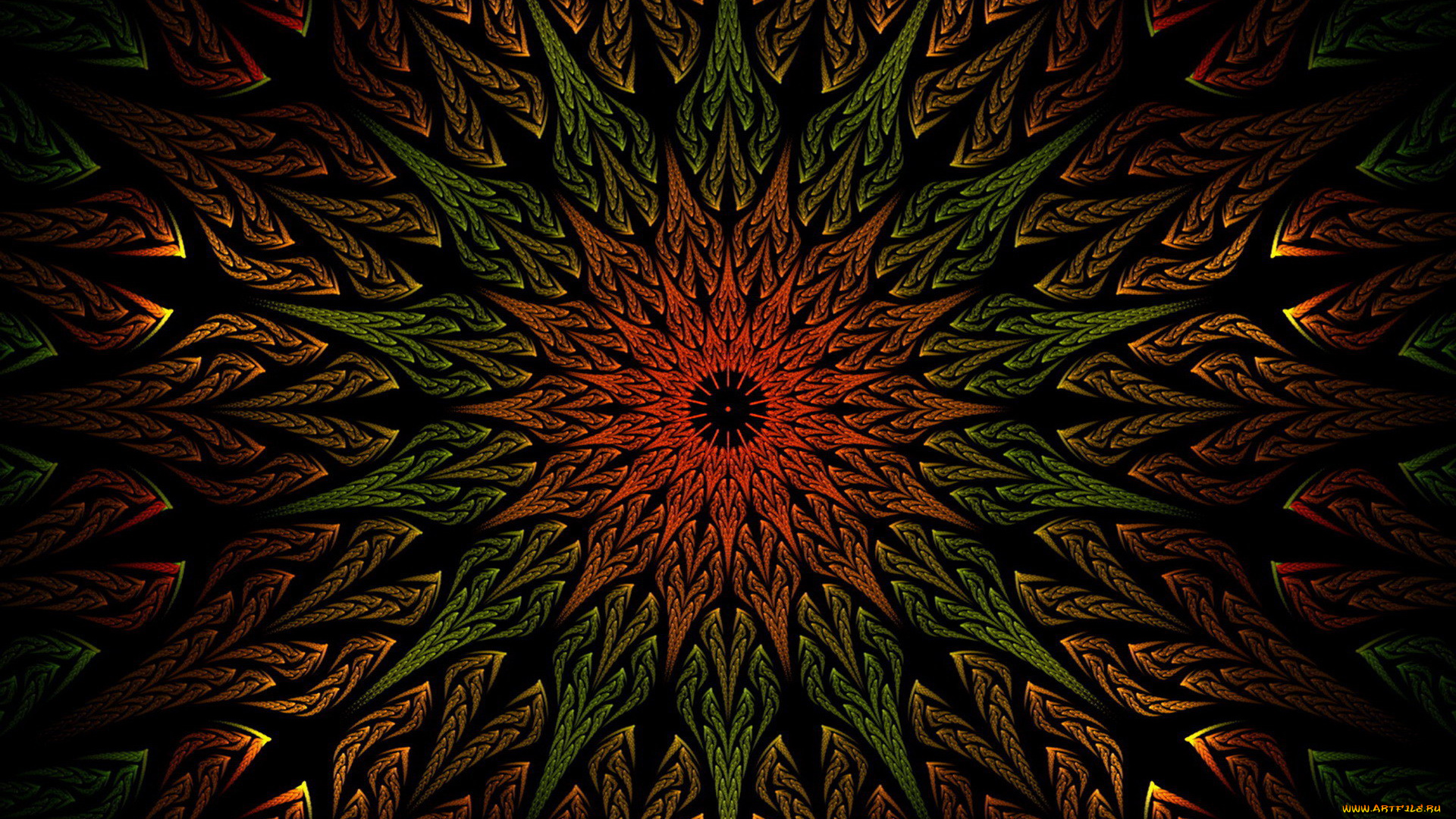 3д, графика, fractal, фракталы, фон, узор