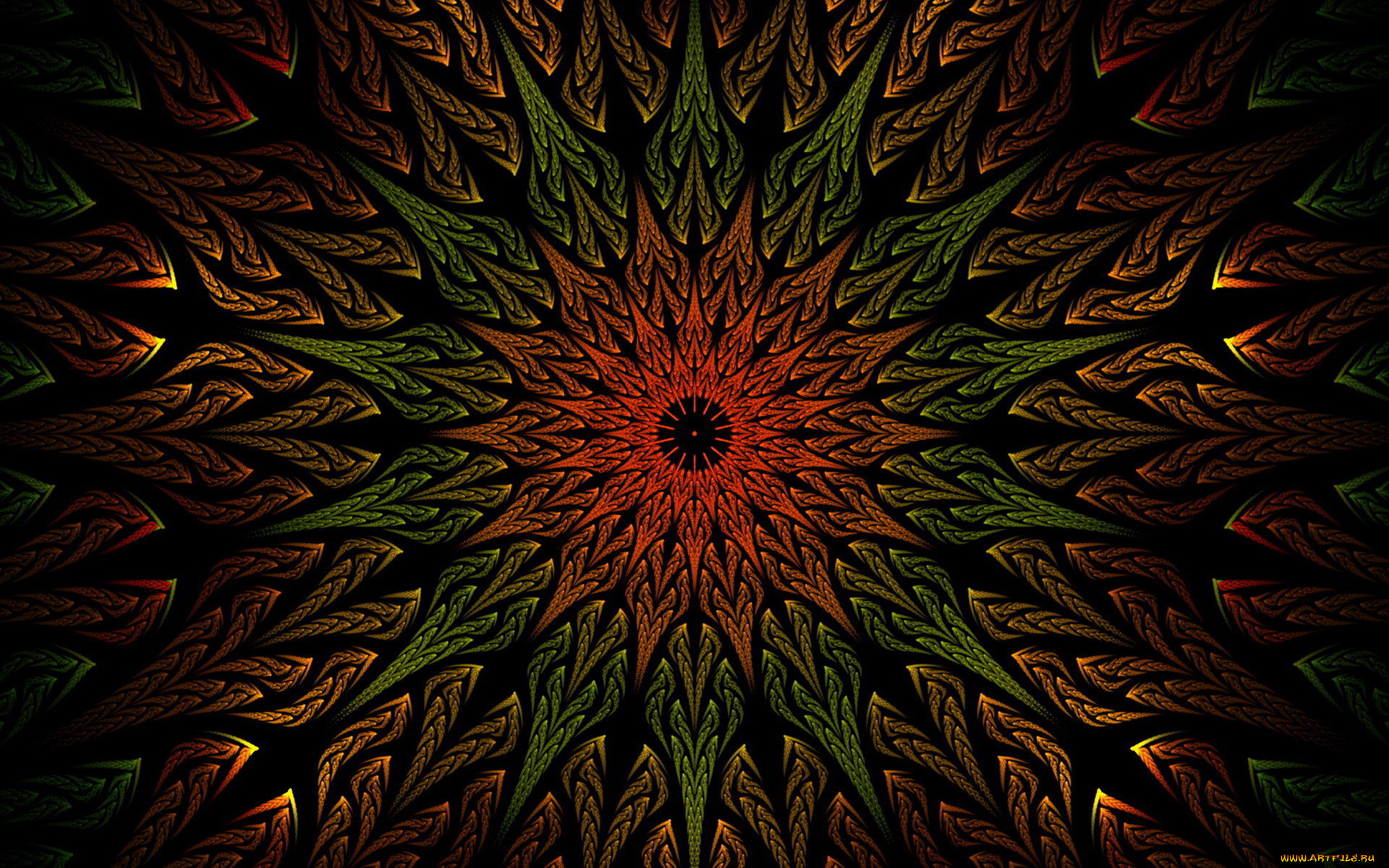 3д, графика, fractal, фракталы, фон, узор