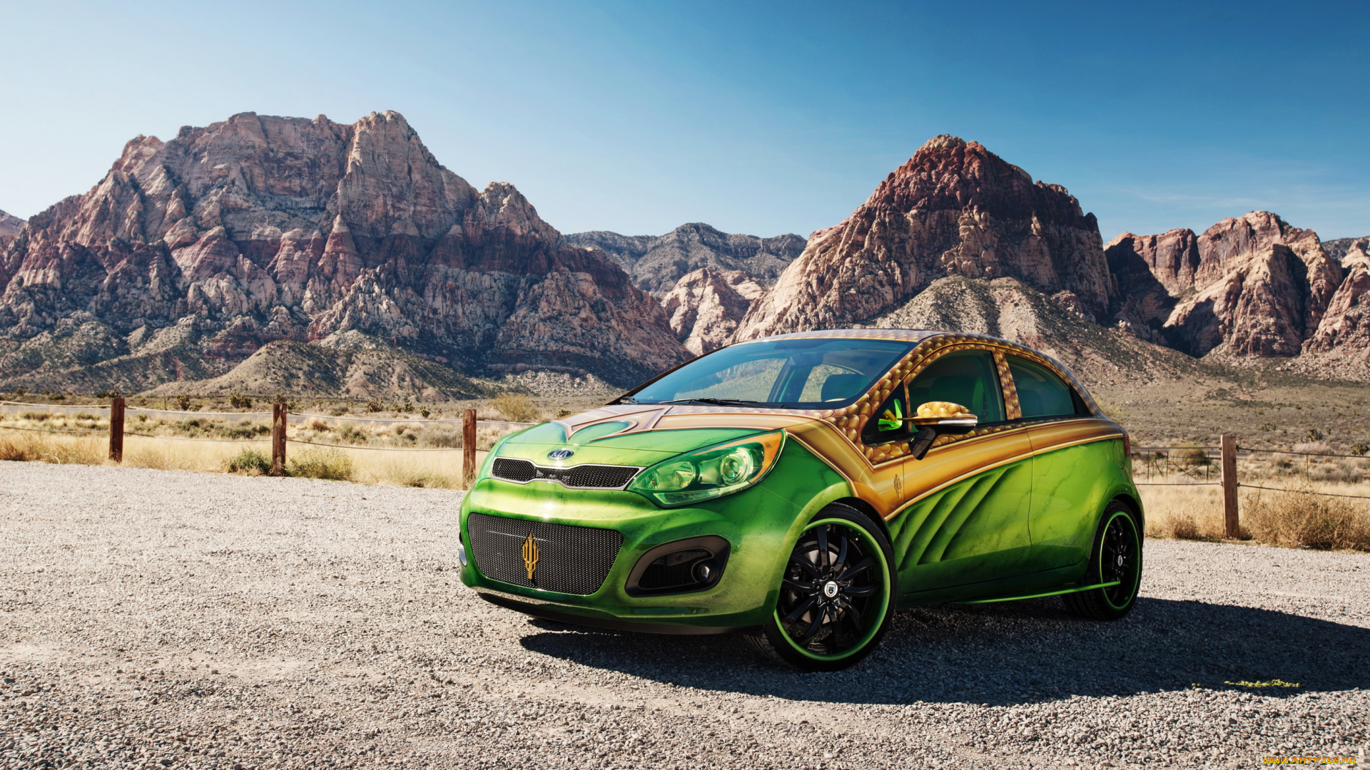 2012, kia, rio, aquaman, автомобили