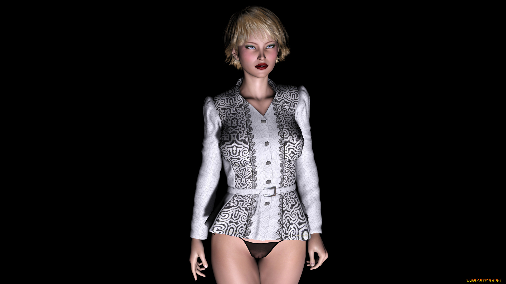 3д, графика, people, , люди, взгляд, девушка, фон