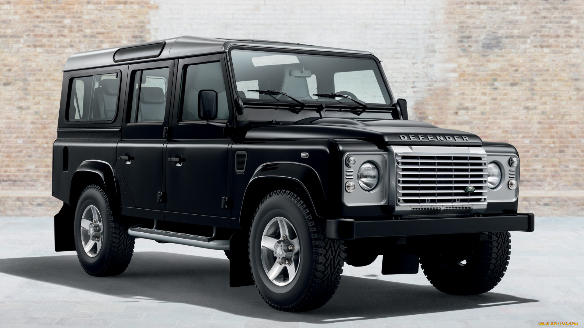 автомобили, land-rover, land, rover, defender, 90, black, pack, 2014
