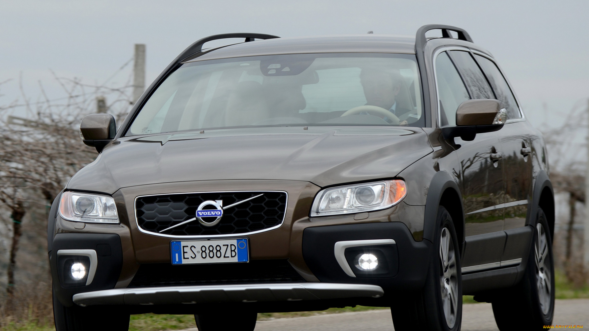 автомобили, volvo, xc70, d4, polar, 2014