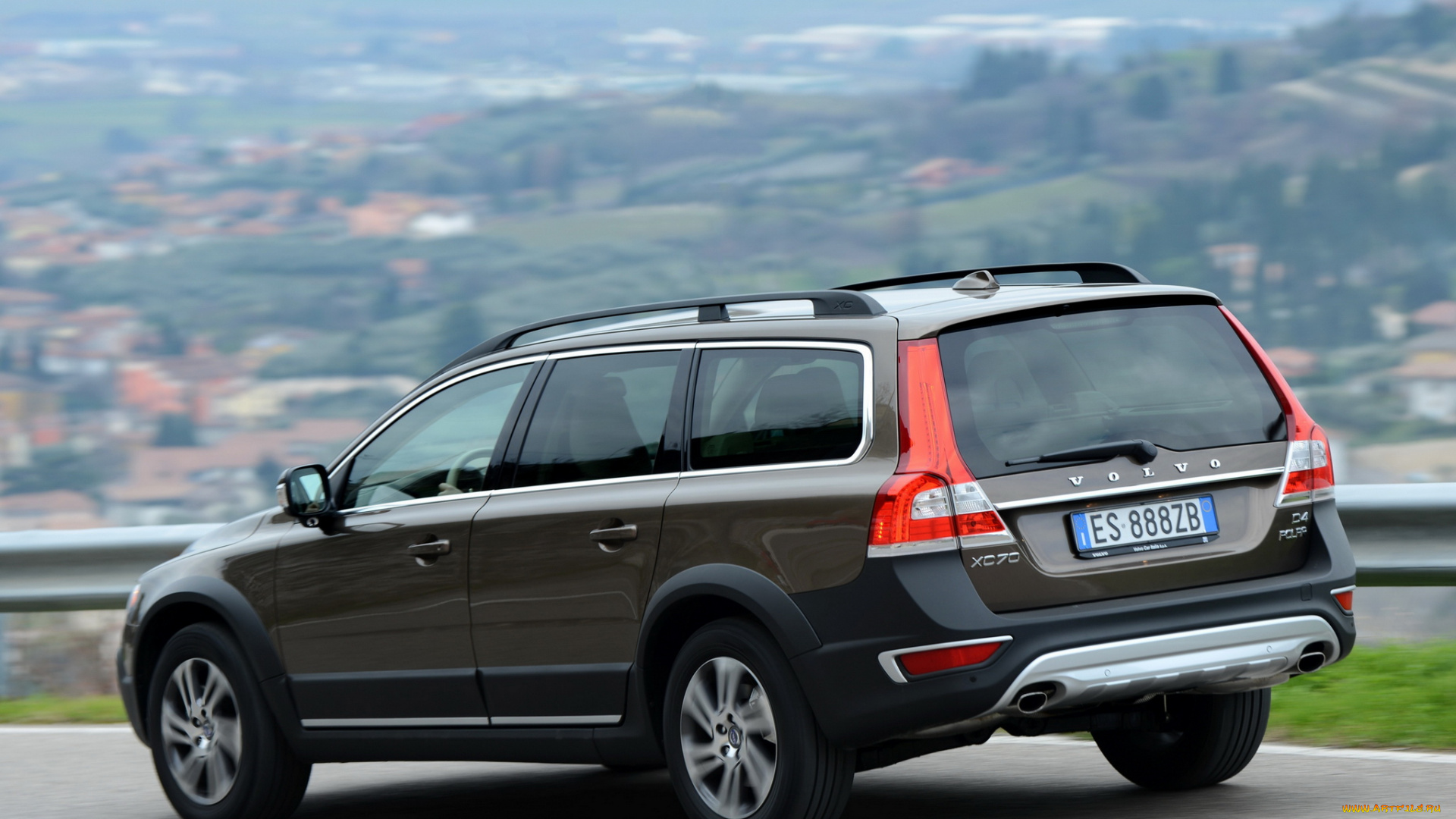 автомобили, volvo, xc70, d4, polar, 2014