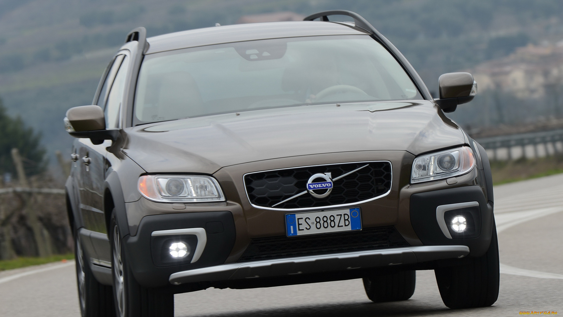 автомобили, volvo, xc70, d4, polar, 2014