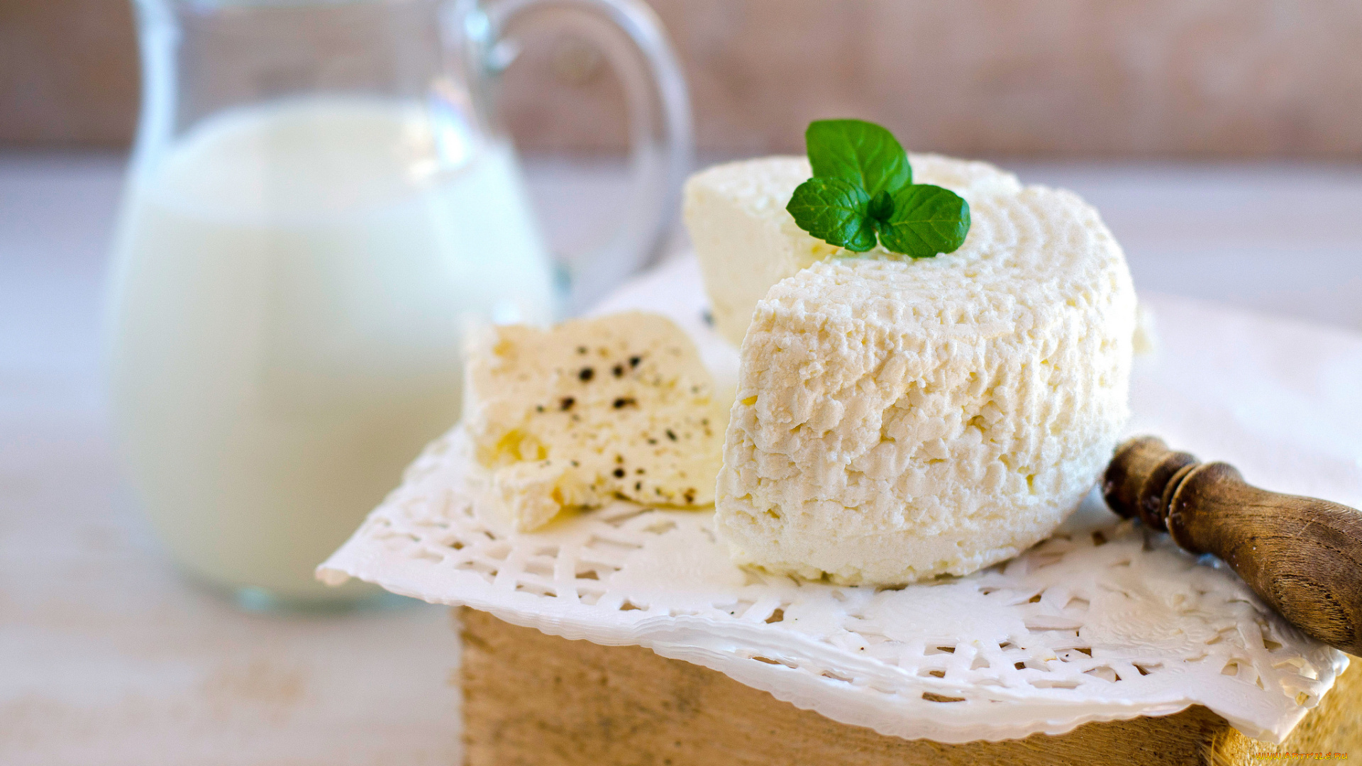 еда, сырные, изделия, фон, зелень, сыр