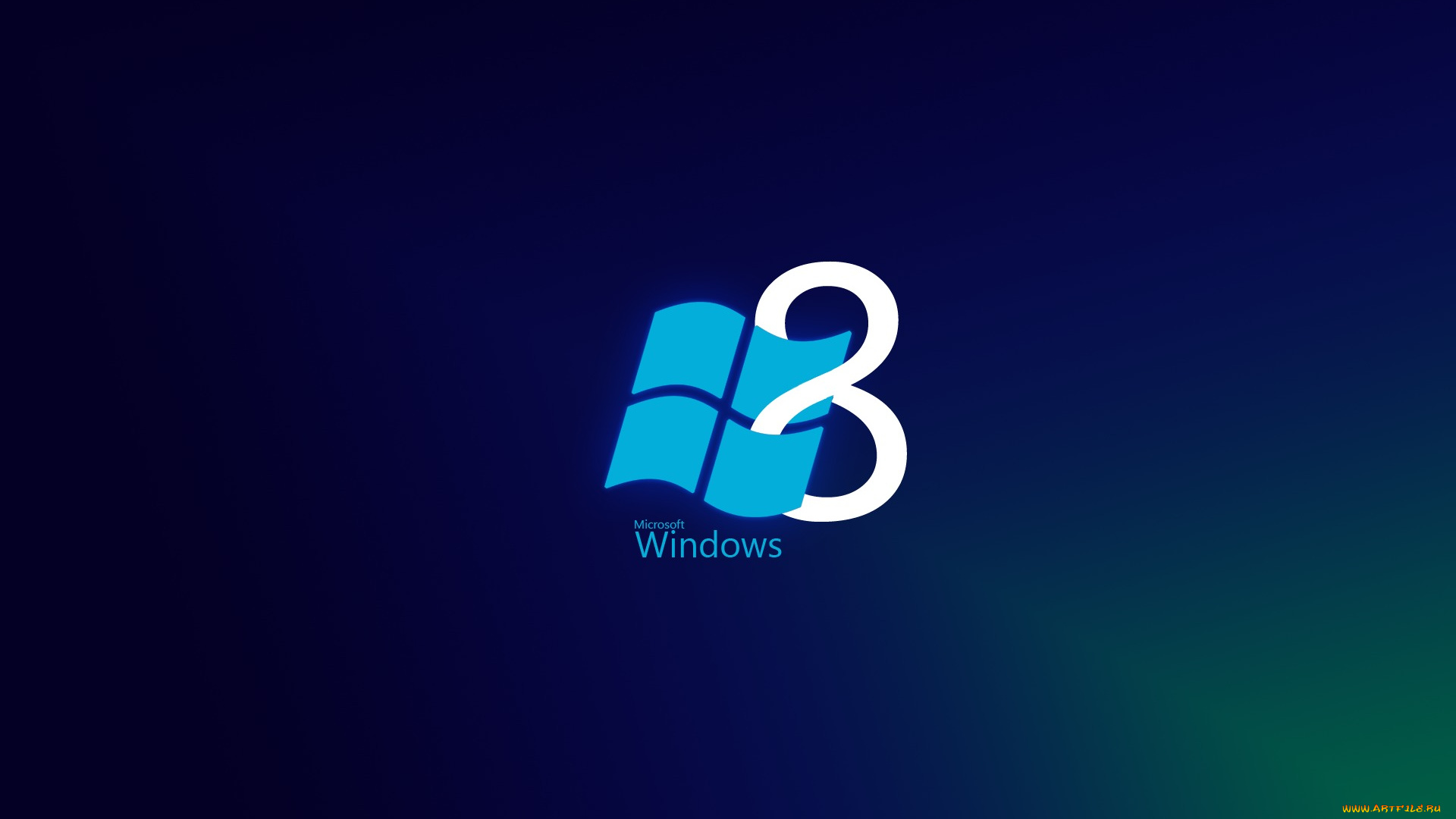 компьютеры, windows, 8, logo, blue
