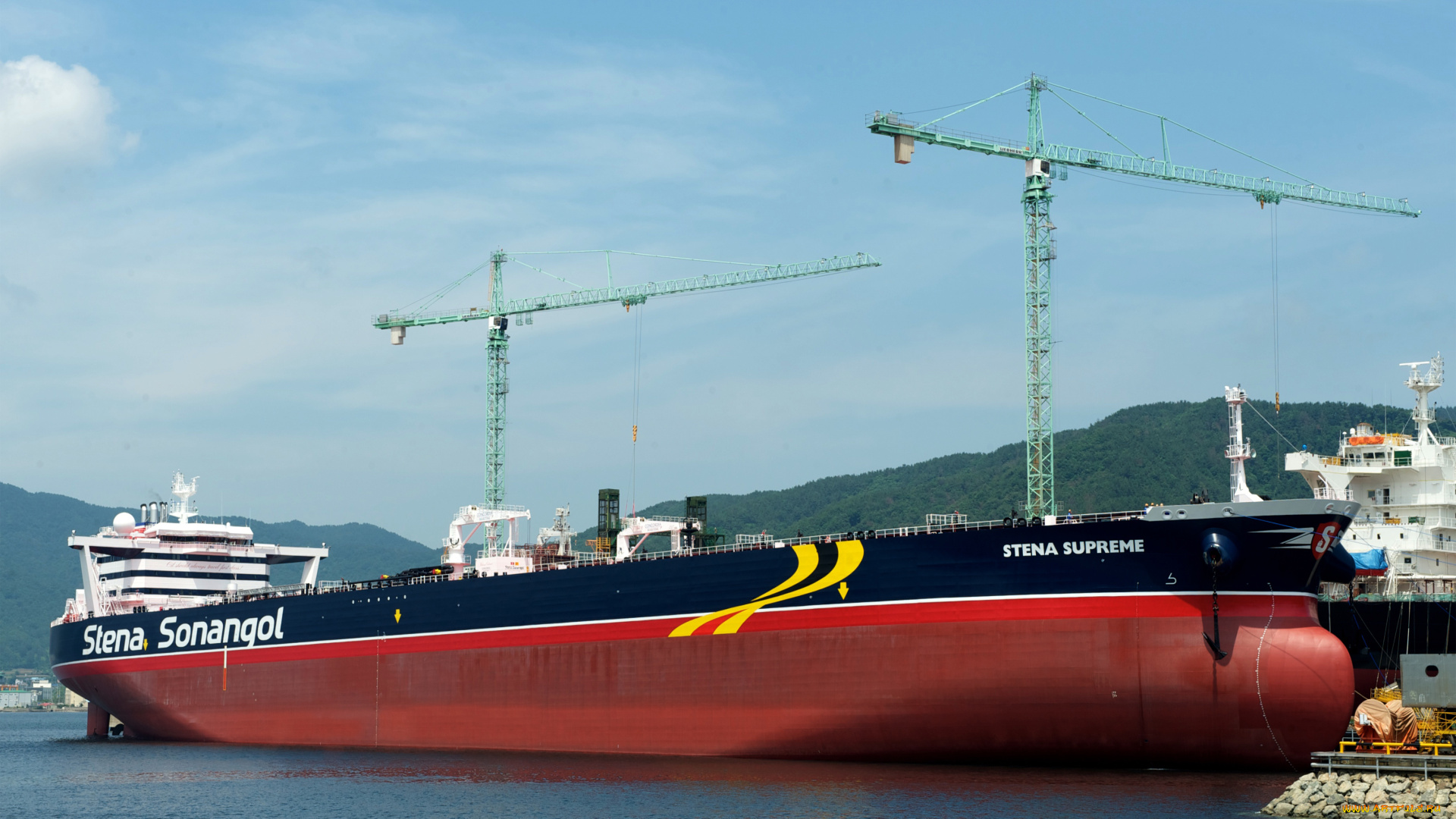 корабли, танкеры, sea